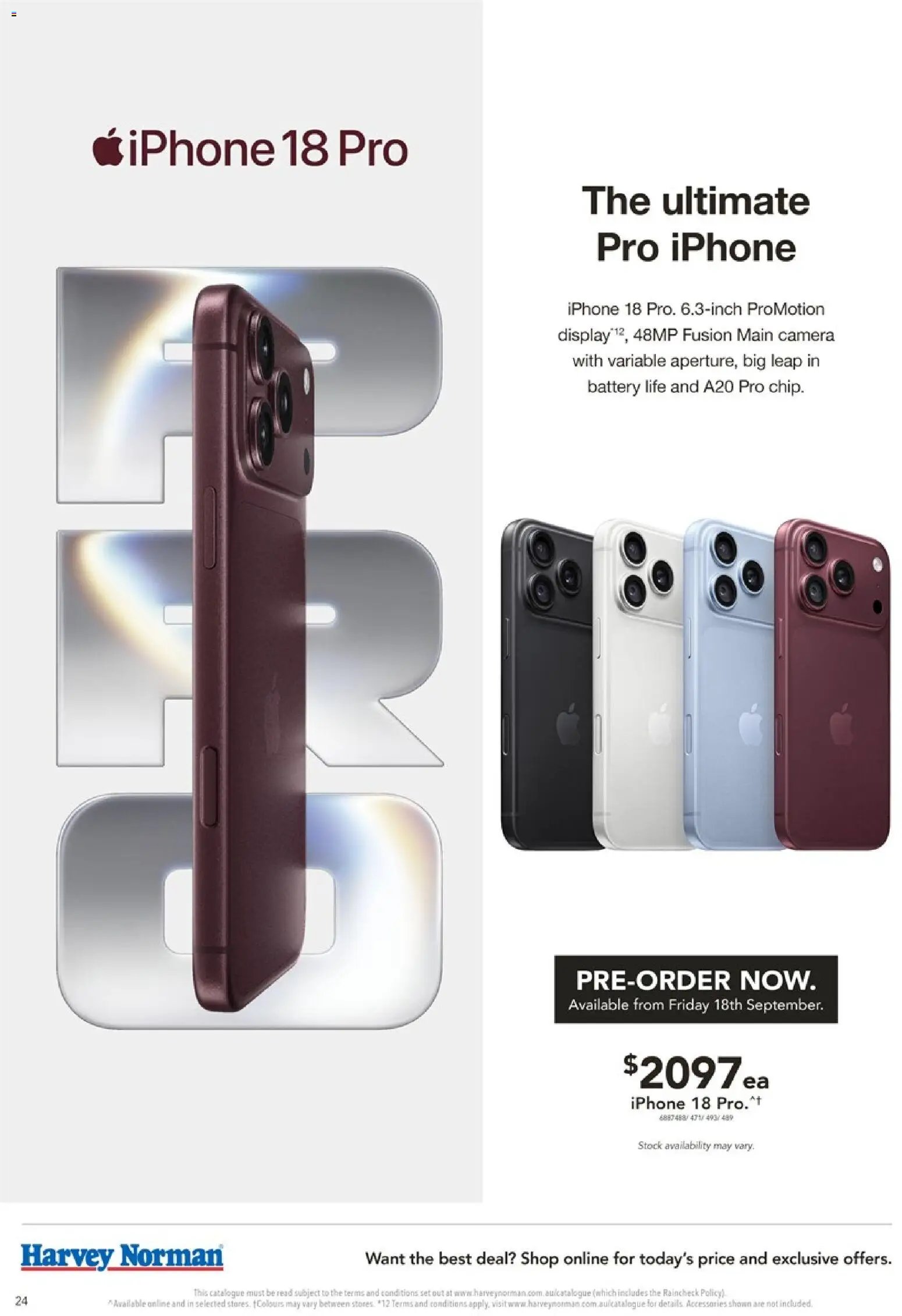 Harvey Norman catalogue from 16/09/2026 Harvey Norman Top Picks in the Latest Tech