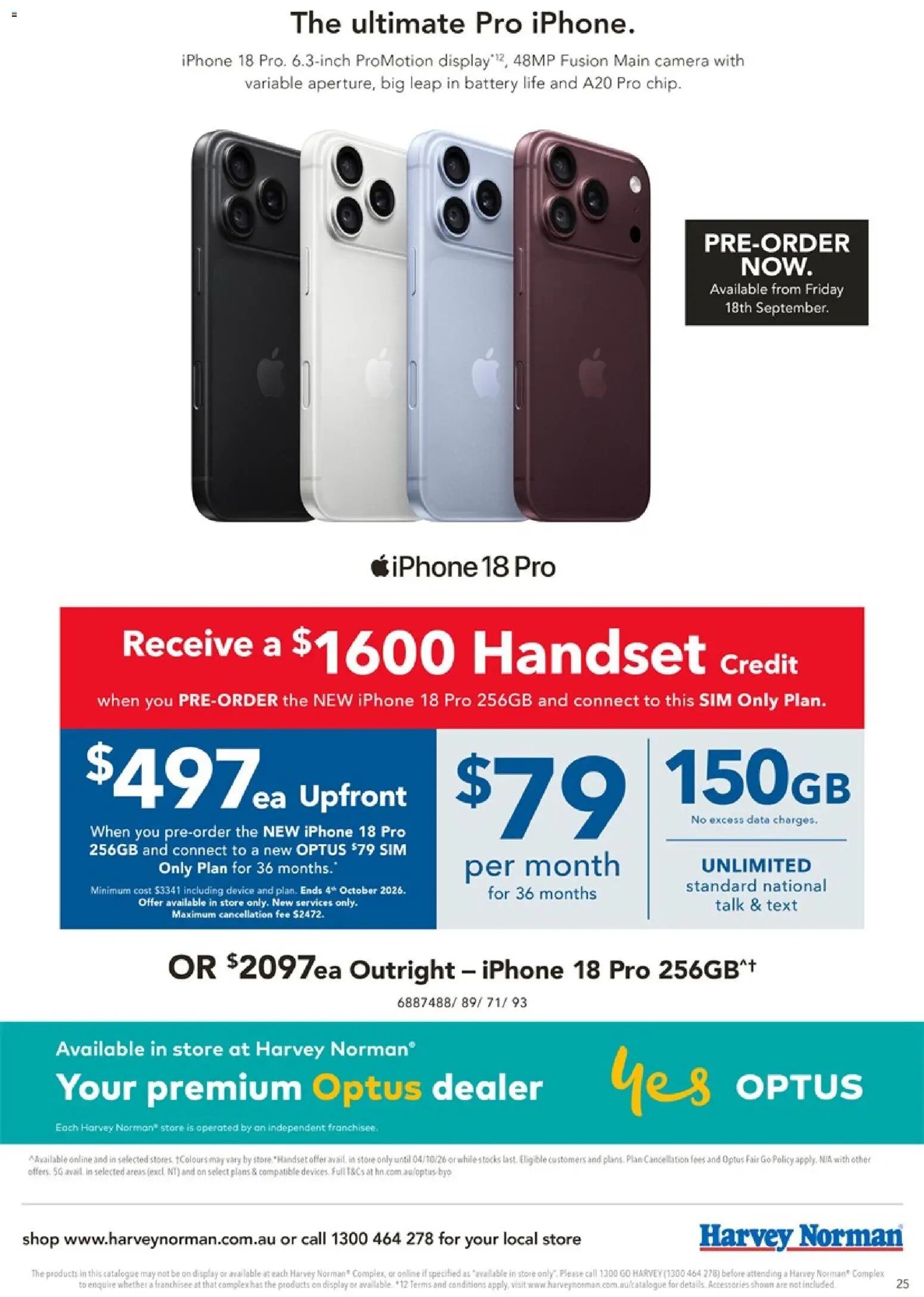 Harvey Norman catalogue from 16/09/2026 Harvey Norman Top Picks in the Latest Tech