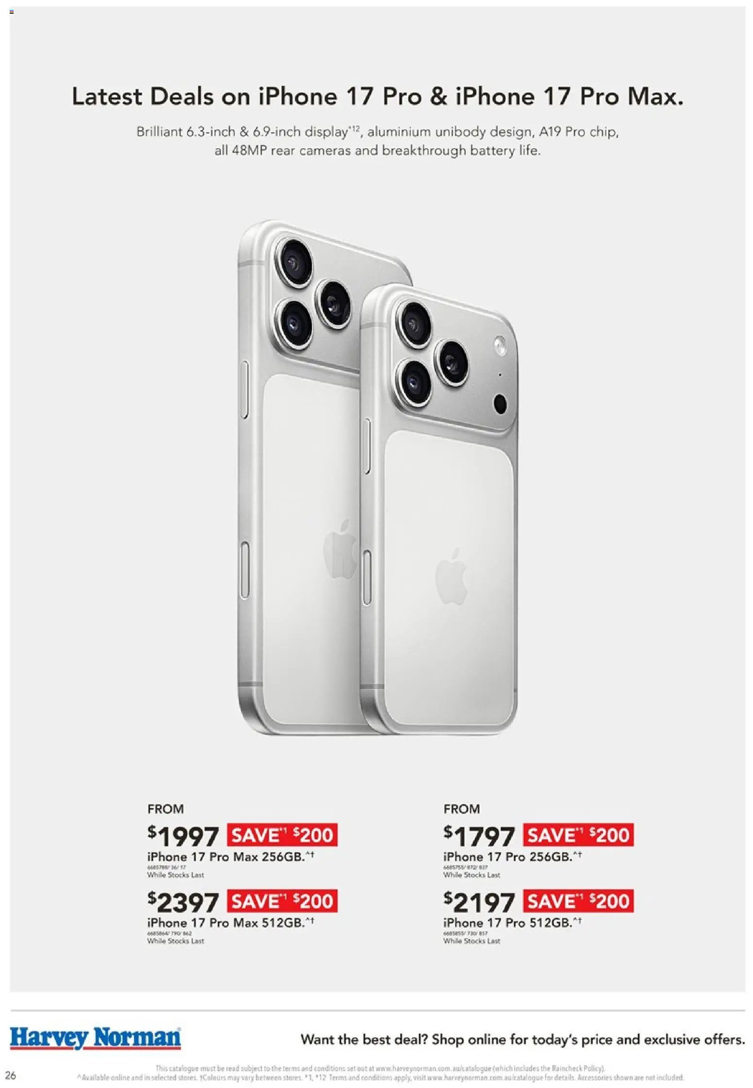 Harvey Norman catalogue from 16/09/2026 Harvey Norman Top Picks in the Latest Tech
