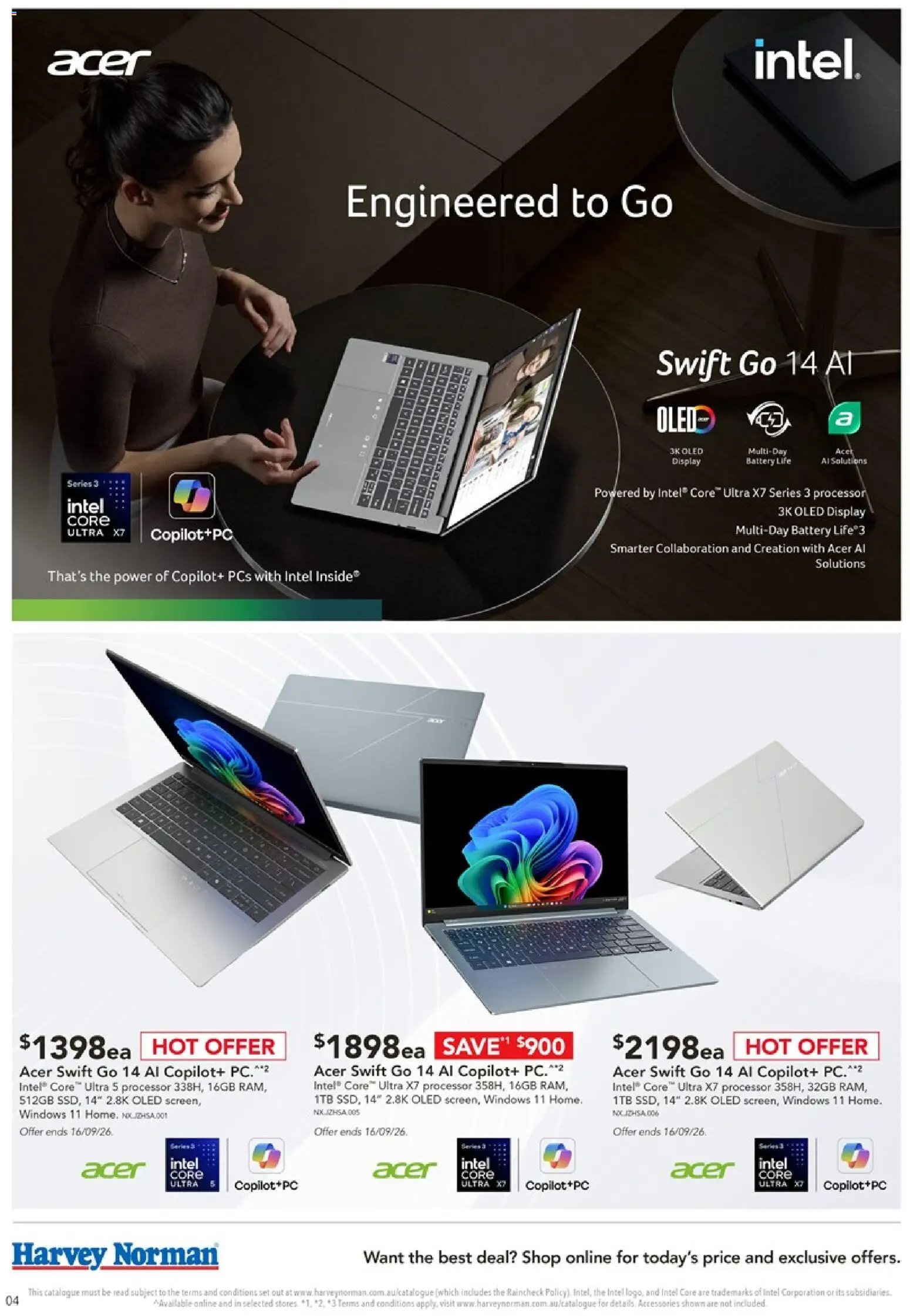 Harvey Norman catalogue from 16/09/2026 Harvey Norman Top Picks in the Latest Tech