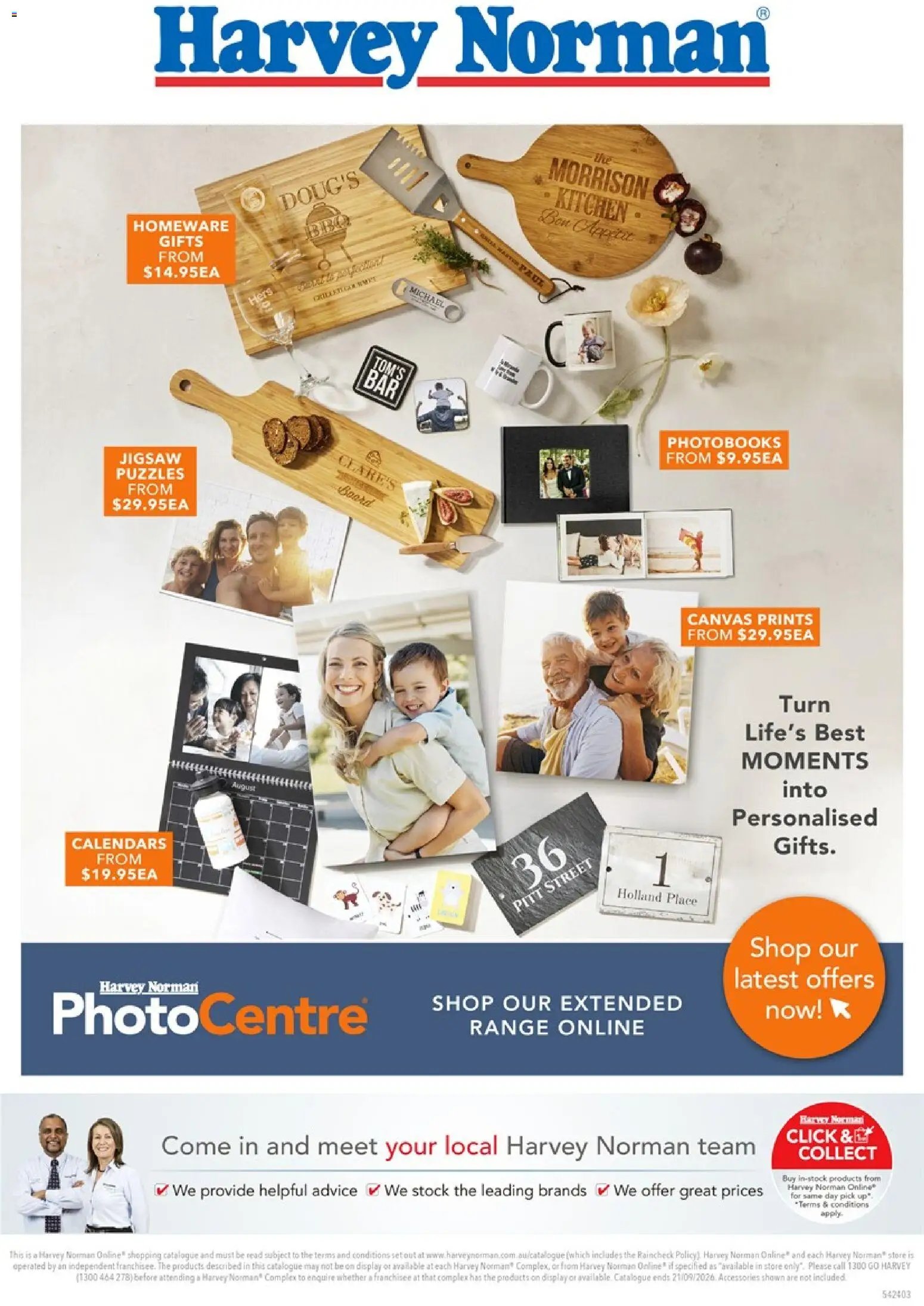 Harvey Norman catalogue from 16/09/2026 Harvey Norman Top Picks in the Latest Tech