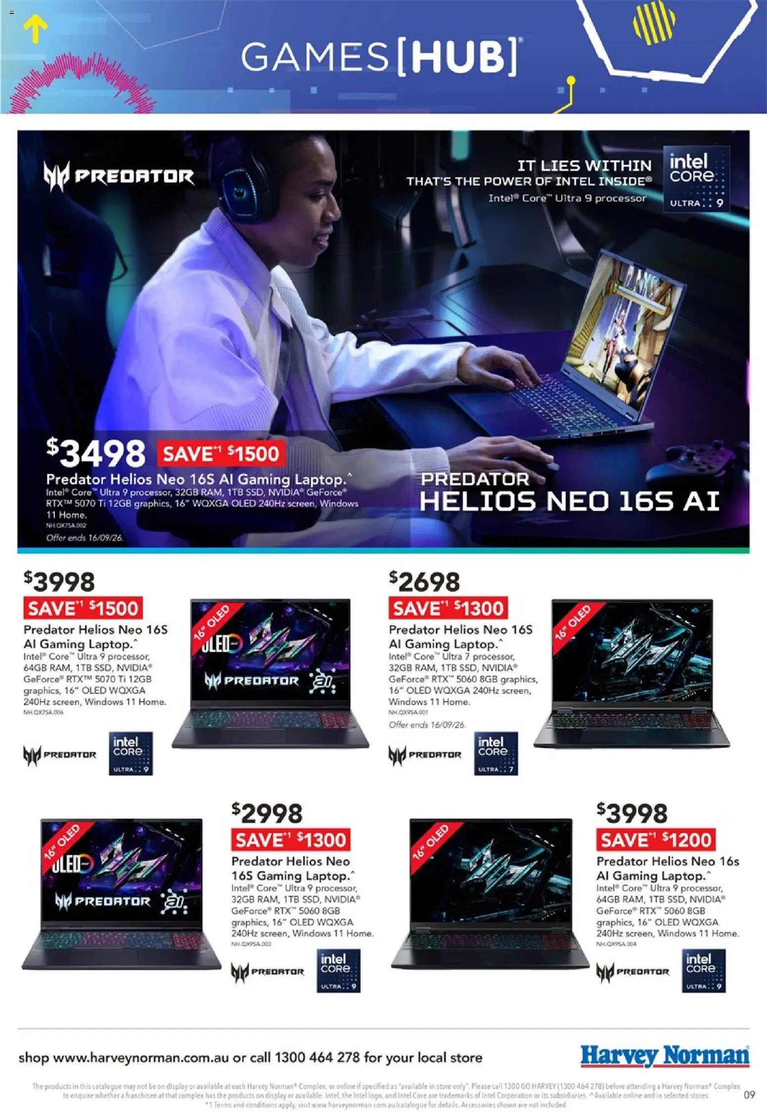 Harvey Norman catalogue from 16/09/2026 Harvey Norman Top Picks in the Latest Tech