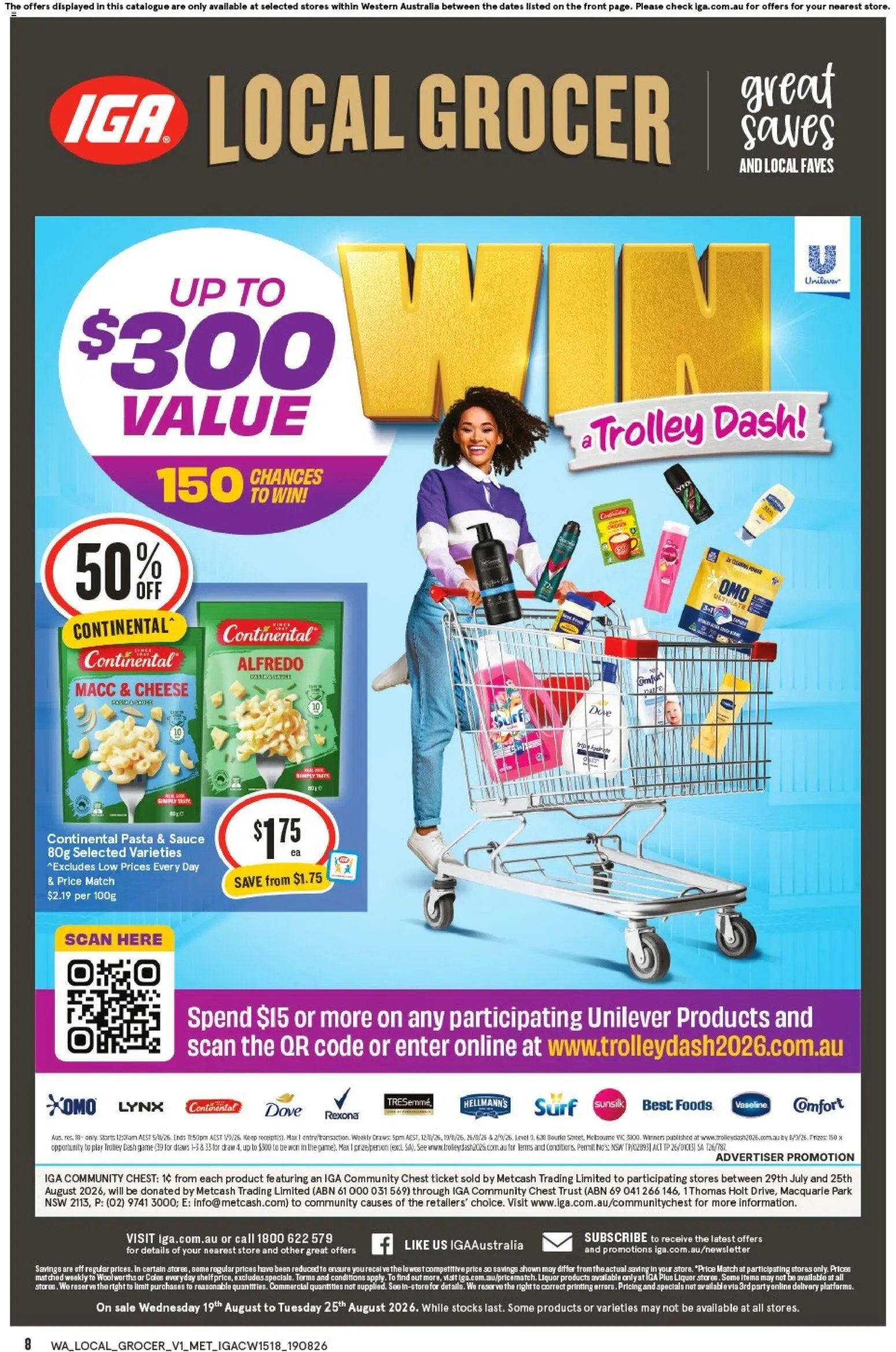 IGA catalogue from 19/08/2026 IGA Local Grocer WA