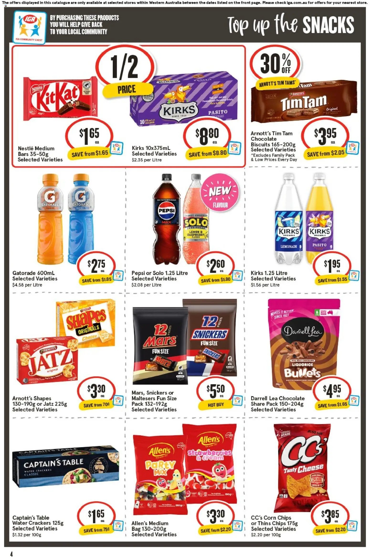 IGA catalogue from 19/08/2026 IGA Local Grocer WA