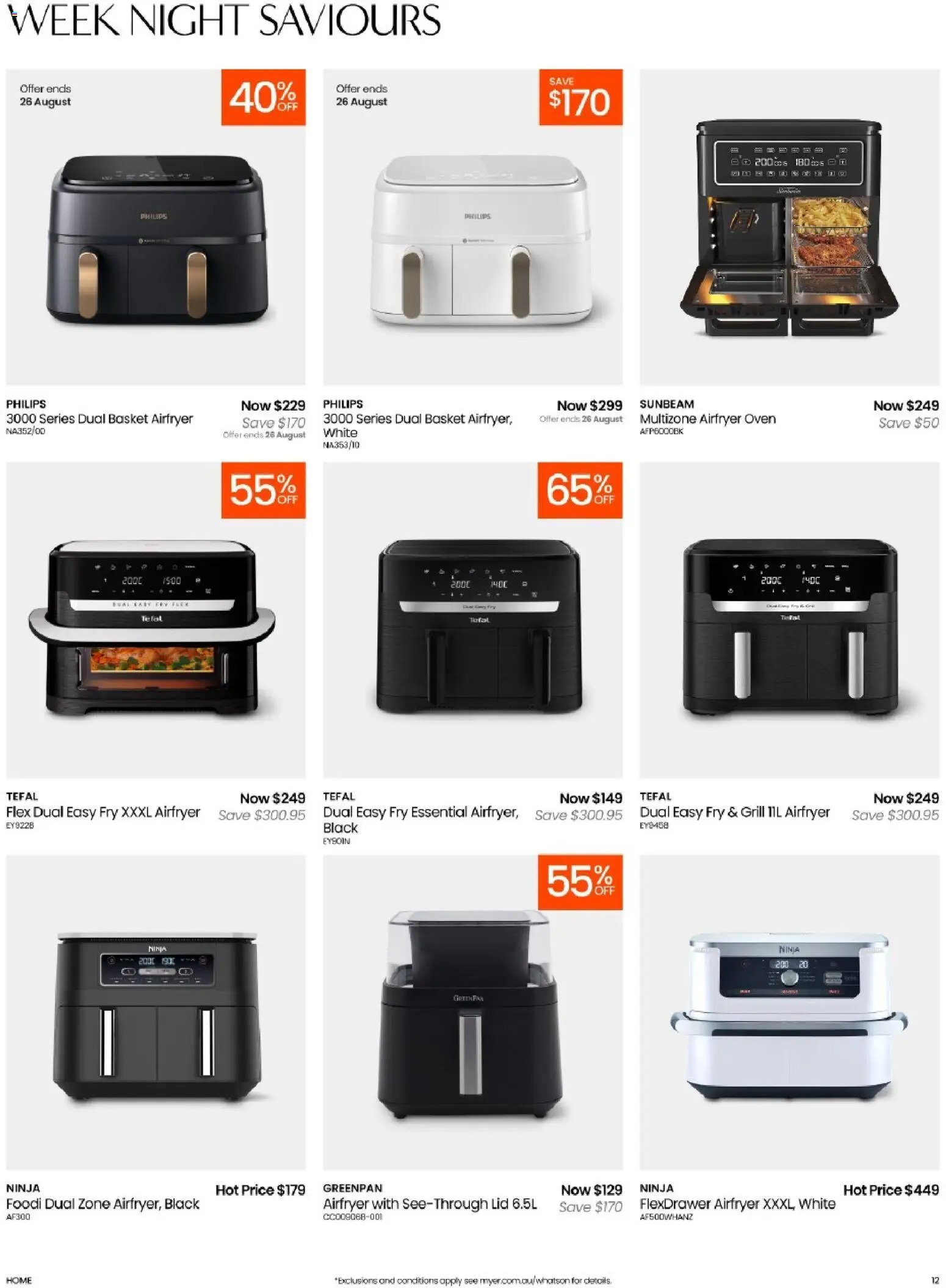 Myer catalogue from 09/08/2026 Myer Kitchen & Dining Home Essentials