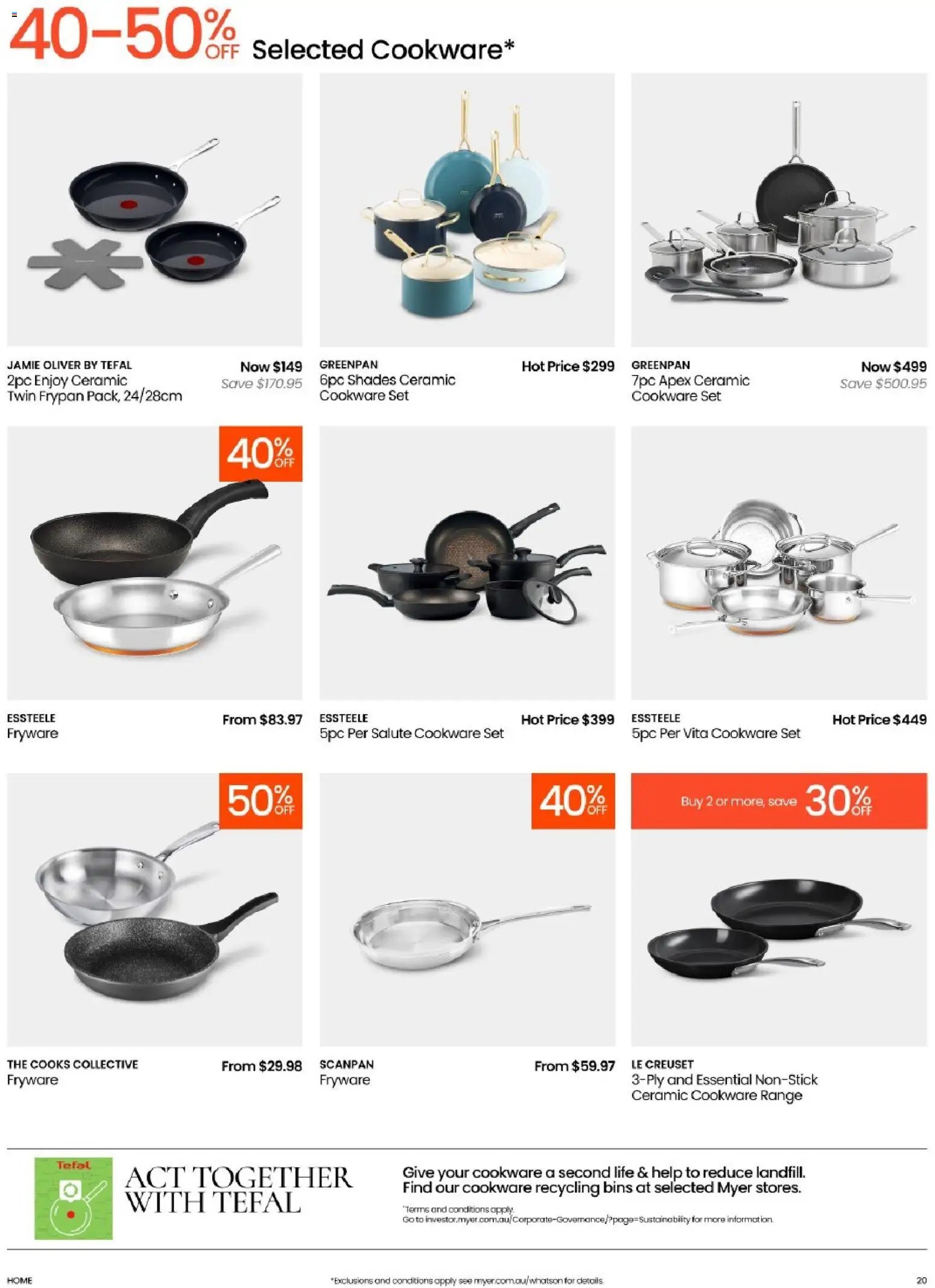 Myer catalogue from 09/08/2026 Myer Kitchen & Dining Home Essentials
