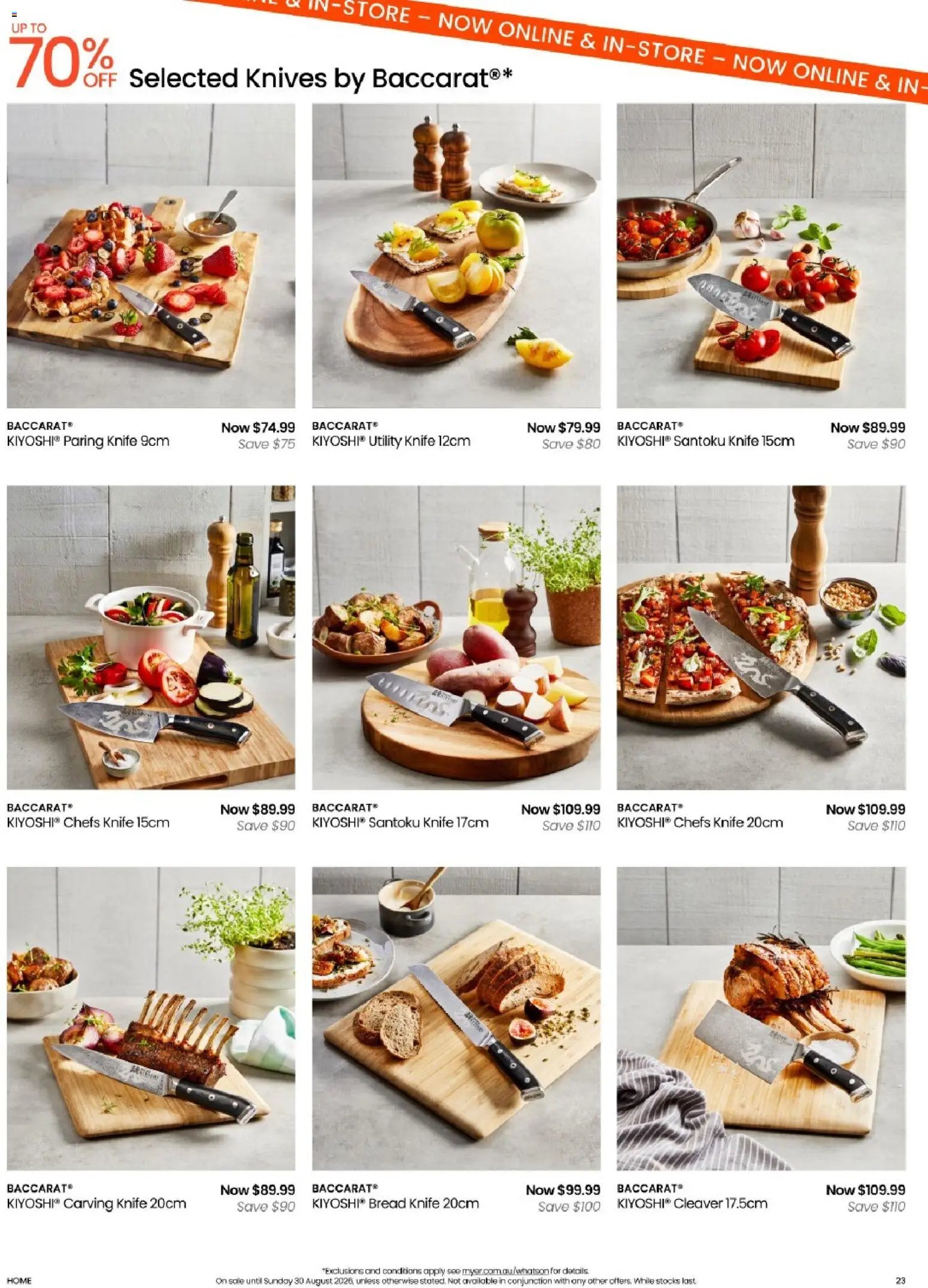 Myer catalogue from 09/08/2026 Myer Kitchen & Dining Home Essentials