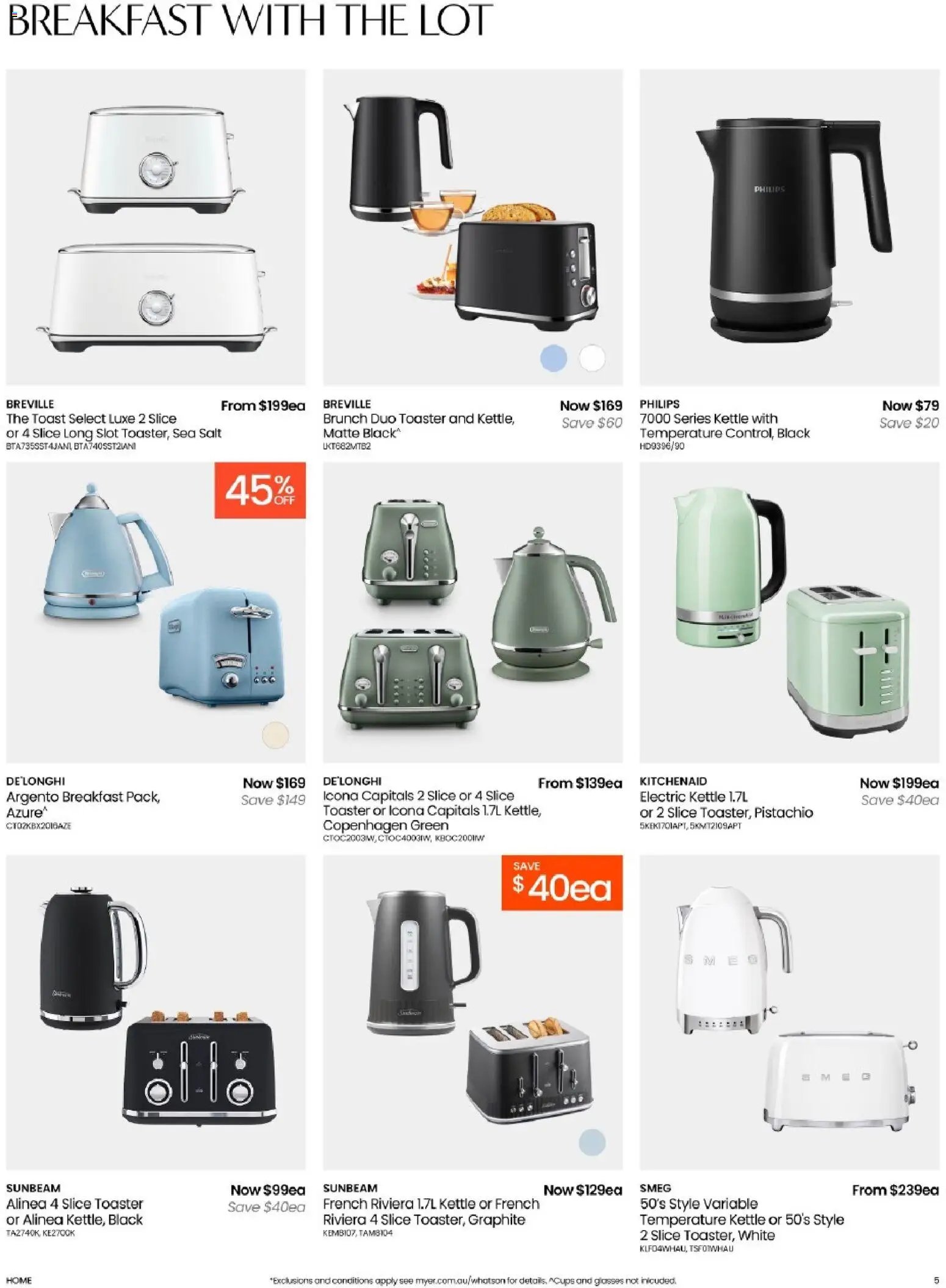 Myer catalogue from 09/08/2026 Myer Kitchen & Dining Home Essentials