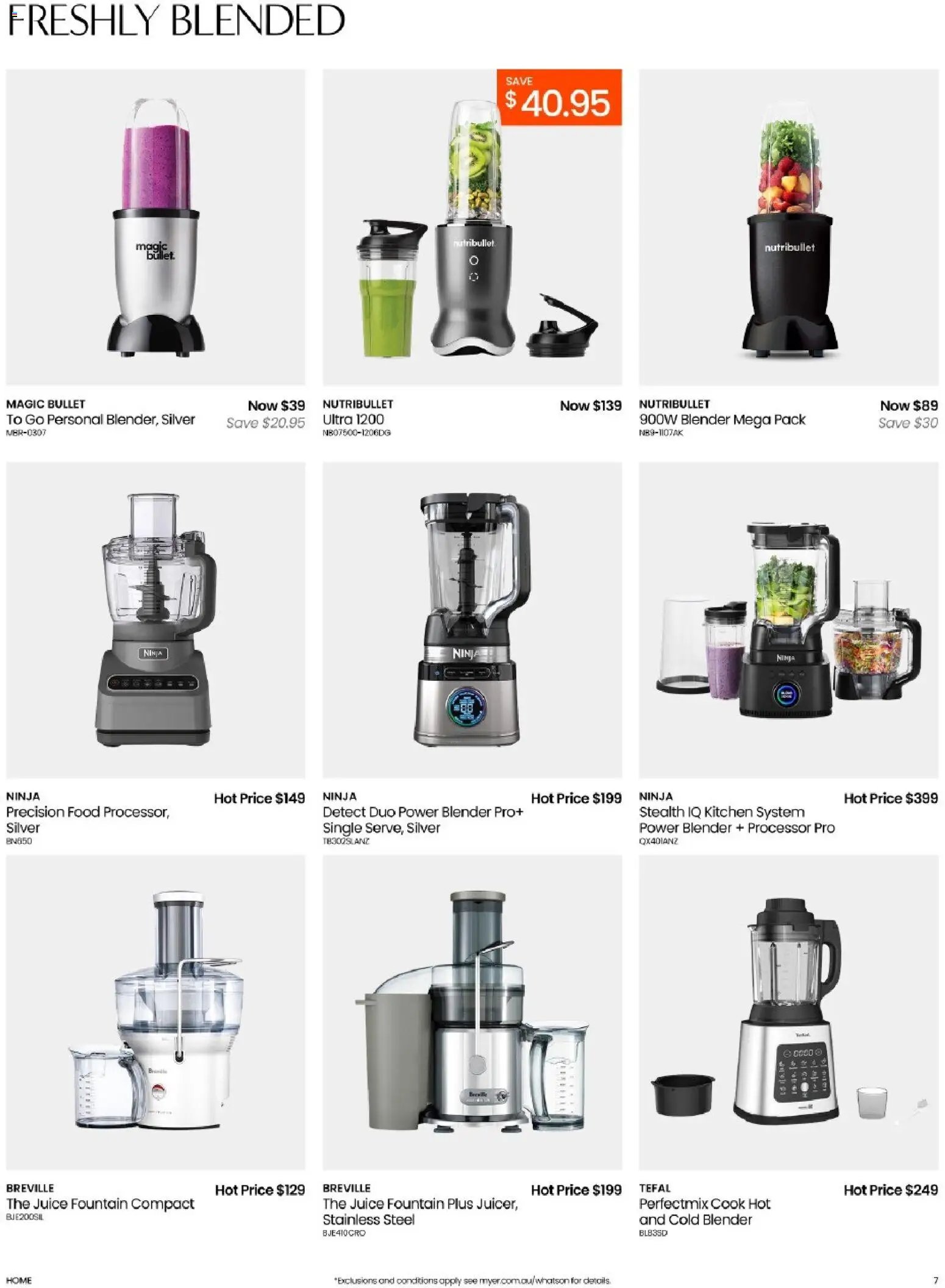 Myer catalogue from 09/08/2026 Myer Kitchen & Dining Home Essentials