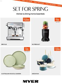 Myer catalogue from 09/08/2026 Myer Kitchen & Dining Home Essentials