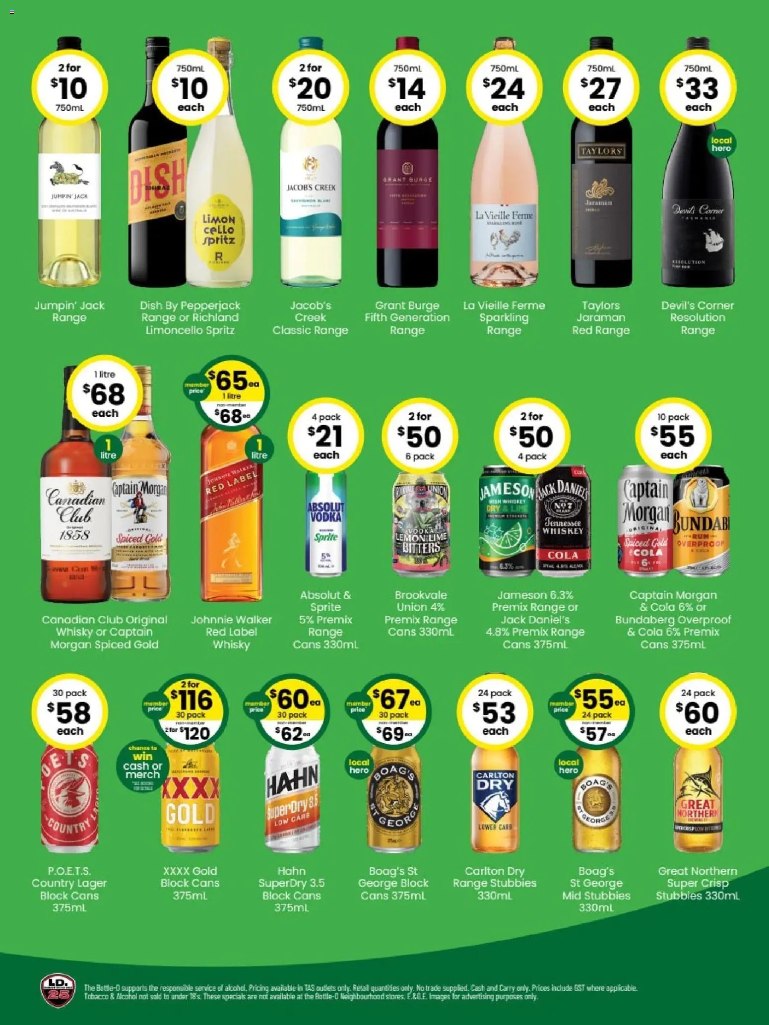 The Bottle-O catalogue from 22/06/2026 The Bottle-O catalogue ALONNAH