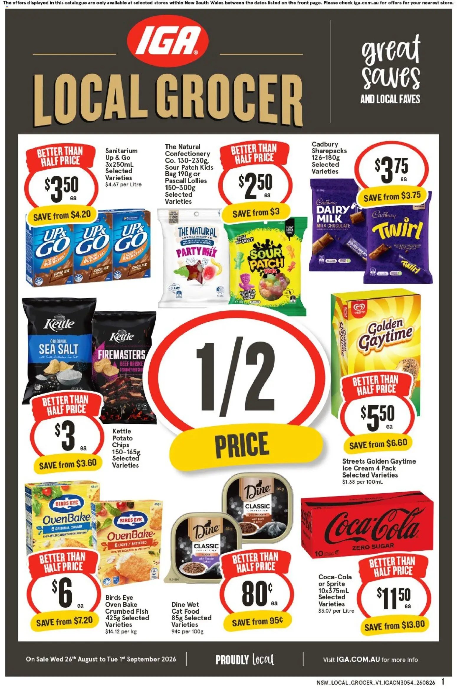 IGA catalogue from 26/08/2026 IGA Local Grocer Enmore
