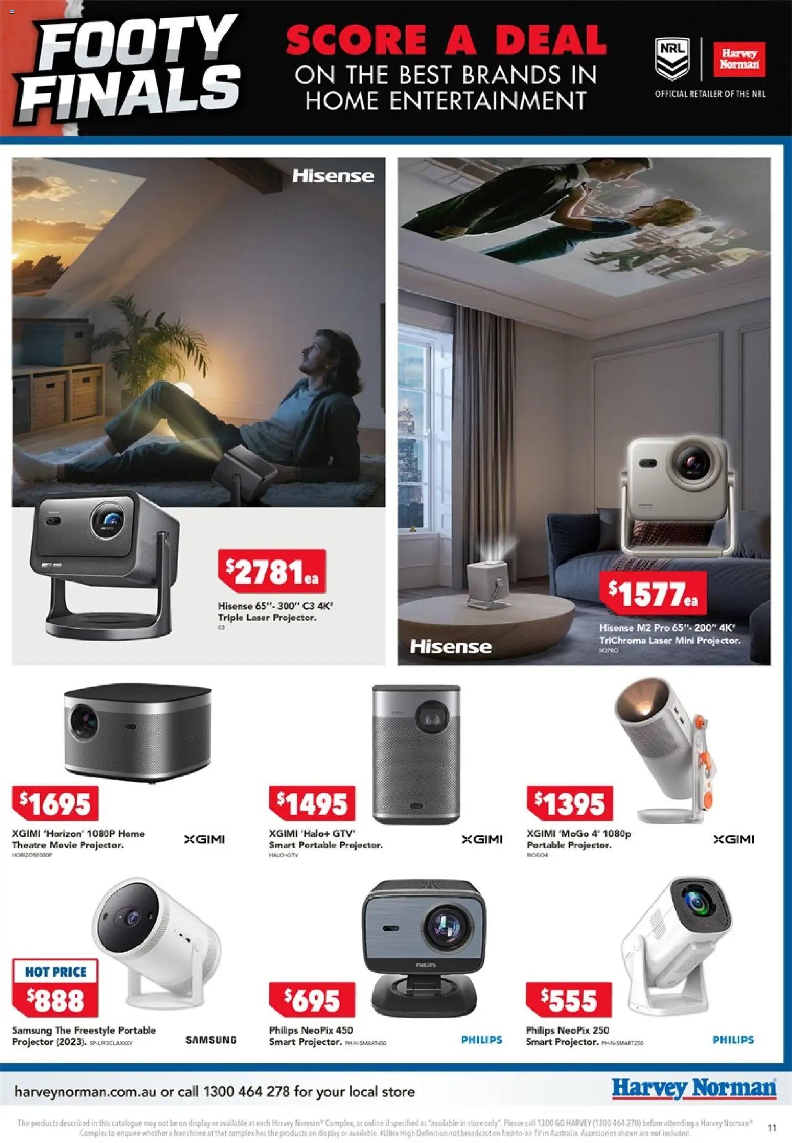 Harvey Norman catalogue from 24/09/2026 Harvey Norman Footy Finals