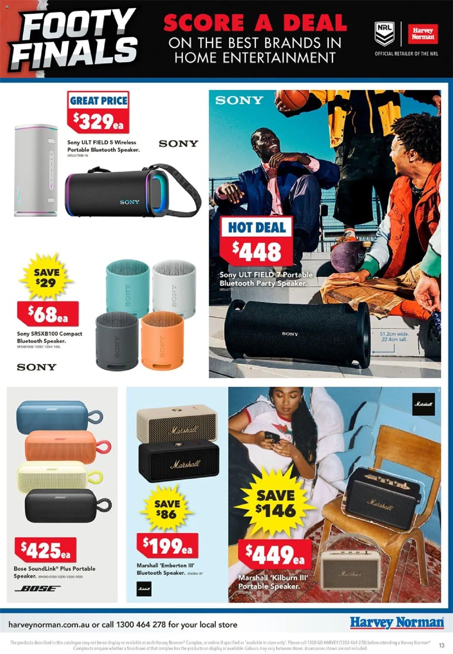 Harvey Norman catalogue from 24/09/2026 Harvey Norman Footy Finals