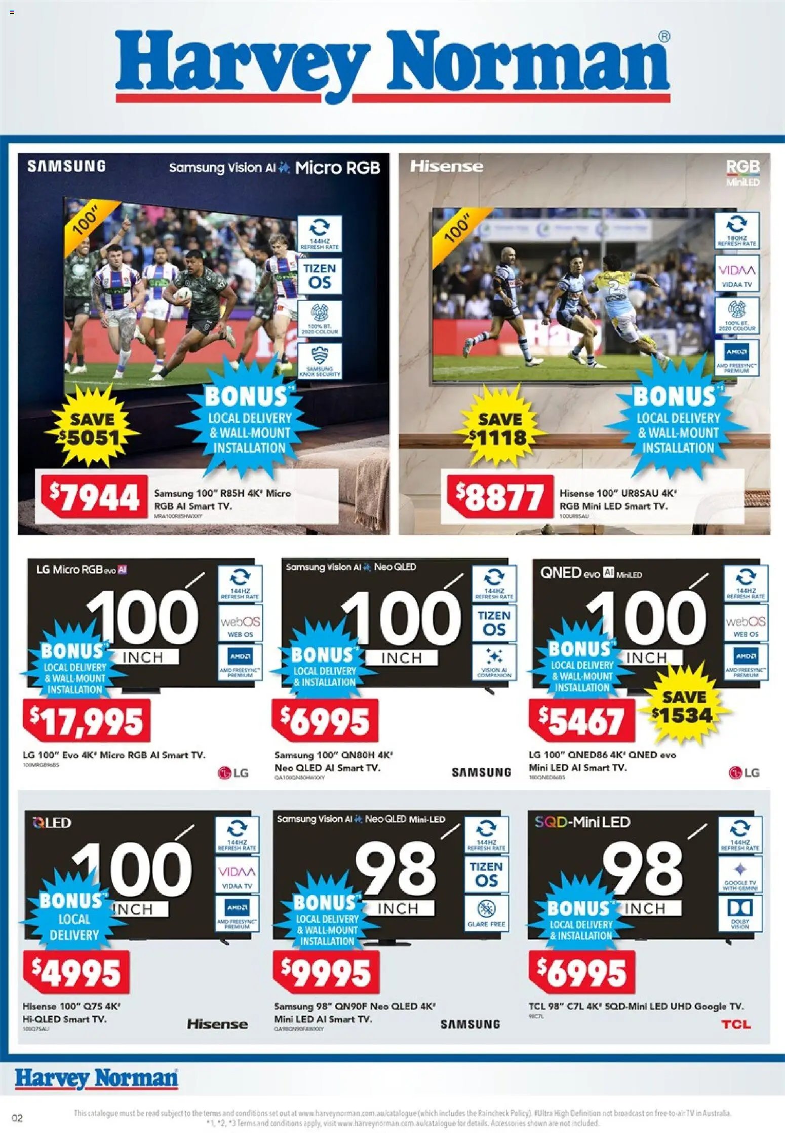 Harvey Norman catalogue from 24/09/2026 Harvey Norman Footy Finals