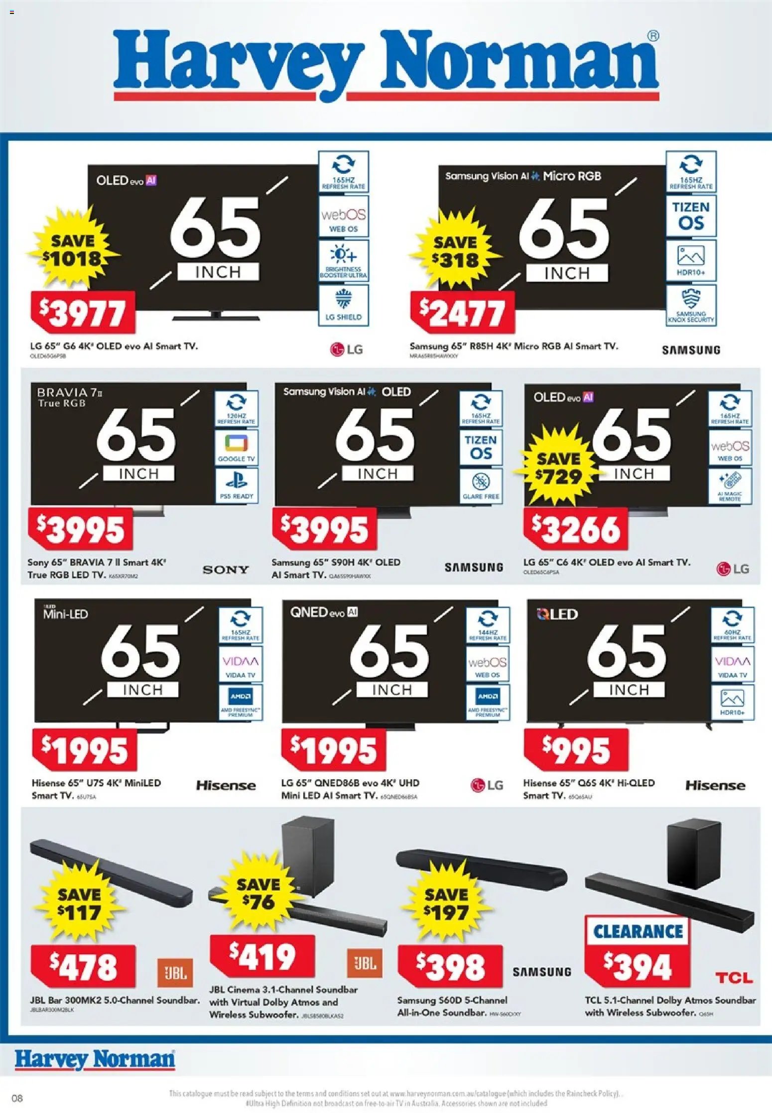 Harvey Norman catalogue from 24/09/2026 Harvey Norman Footy Finals