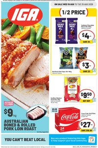 IGA catalogue from 19/08/2026 IGA catalogue QLD