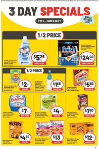 IGA catalogue from 04/09/2026 IGA 3 Day Specials Hackett