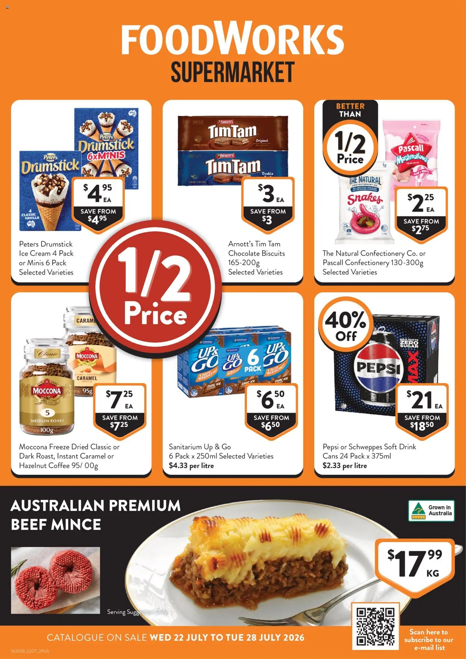 Foodworks catalogue from 22/07/2026 Foodworks catalogue