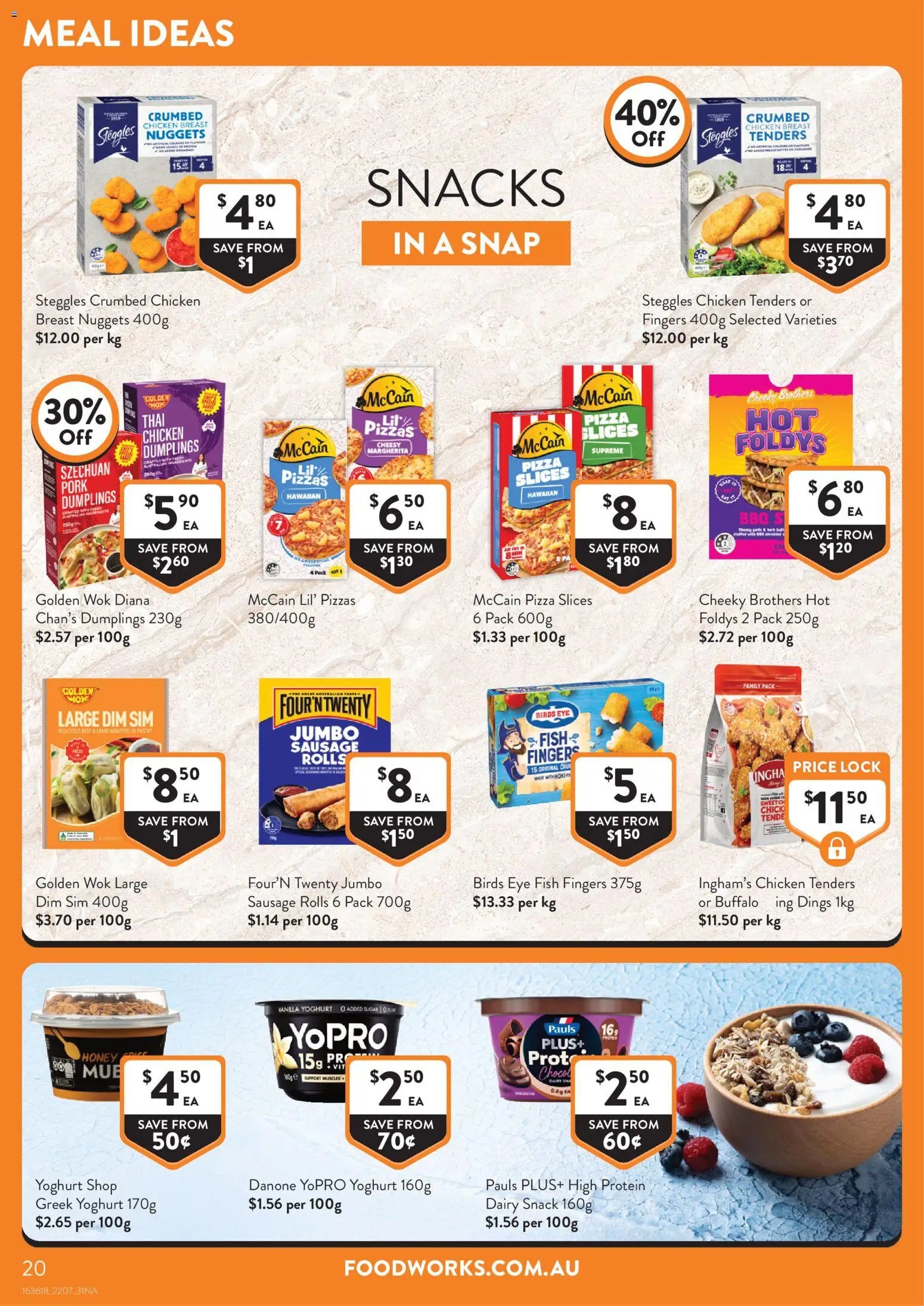 Foodworks catalogue from 22/07/2026 Foodworks catalogue