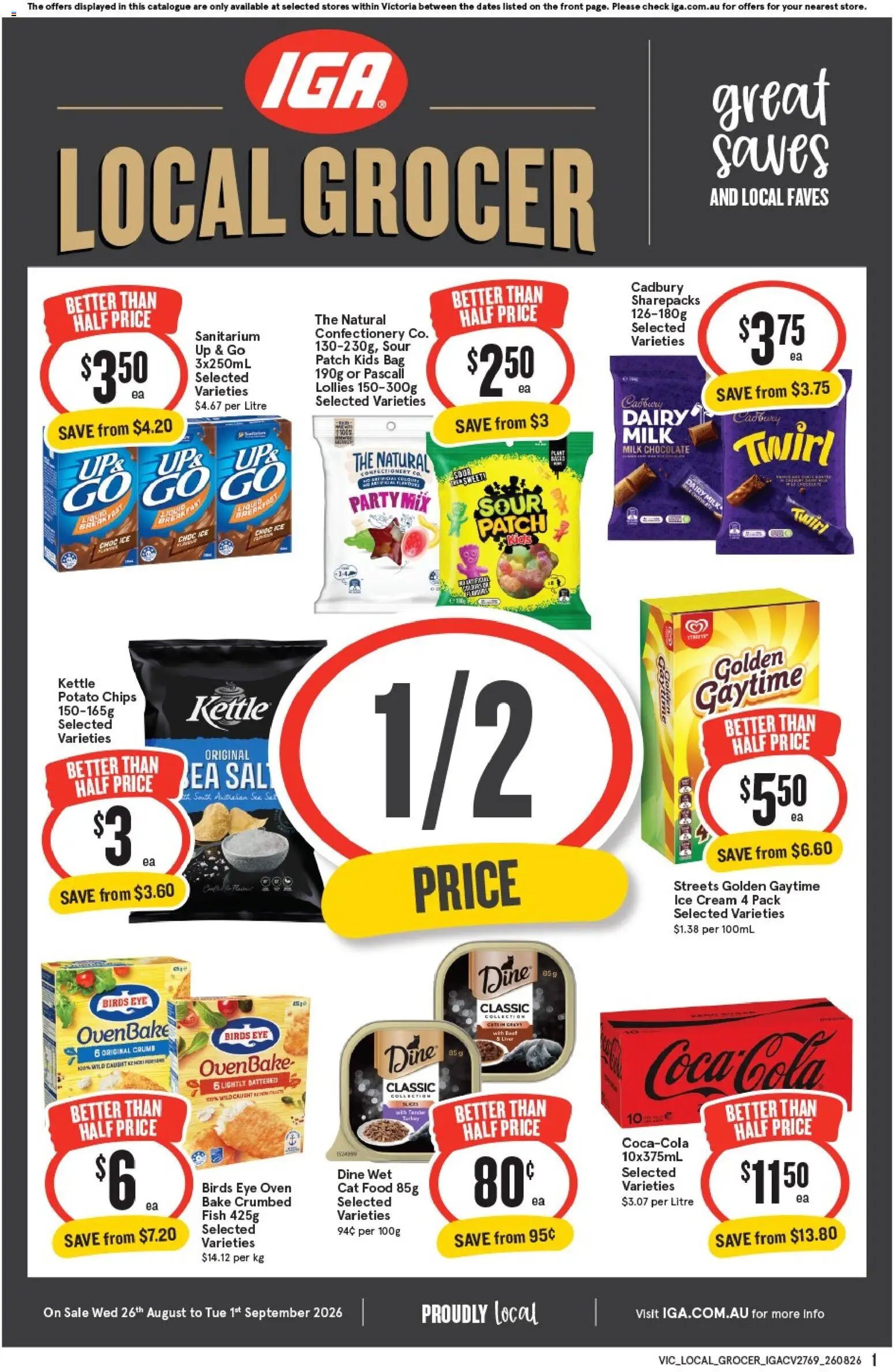 IGA catalogue from 26/08/2026 IGA Local Grocer Abbotsford