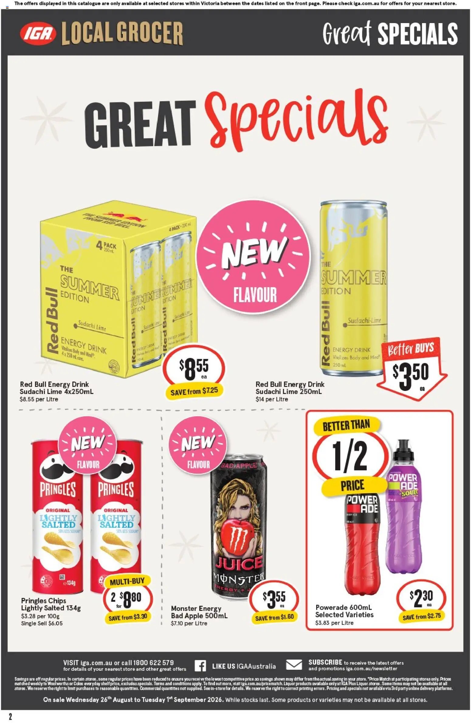 IGA catalogue from 26/08/2026 IGA Local Grocer Abbotsford