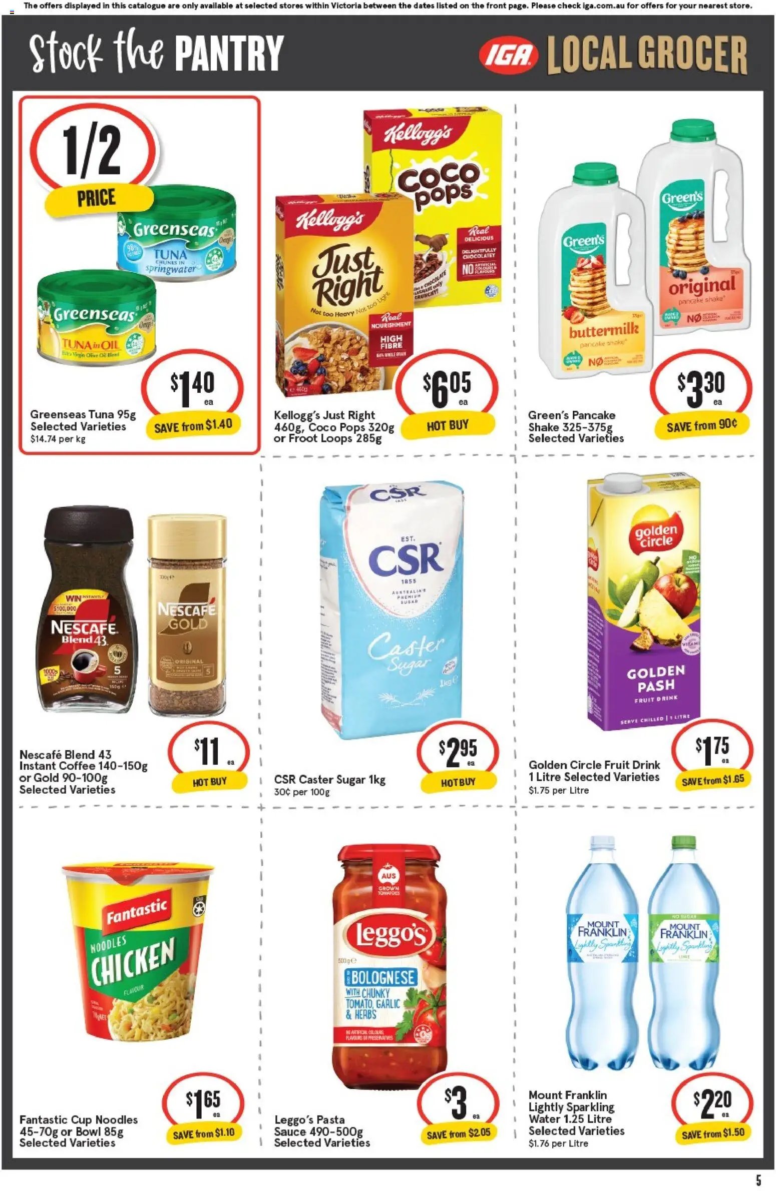 IGA catalogue from 26/08/2026 IGA Local Grocer Abbotsford