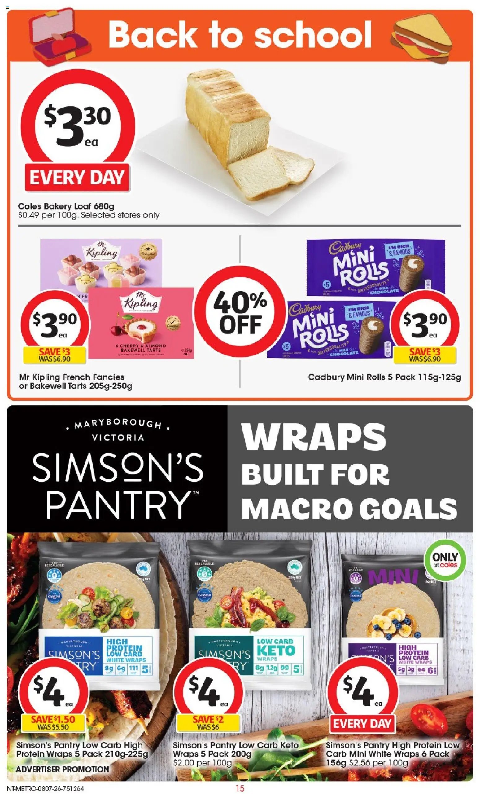 Coles catalogue from 08/07/2026 Coles catalogue NT