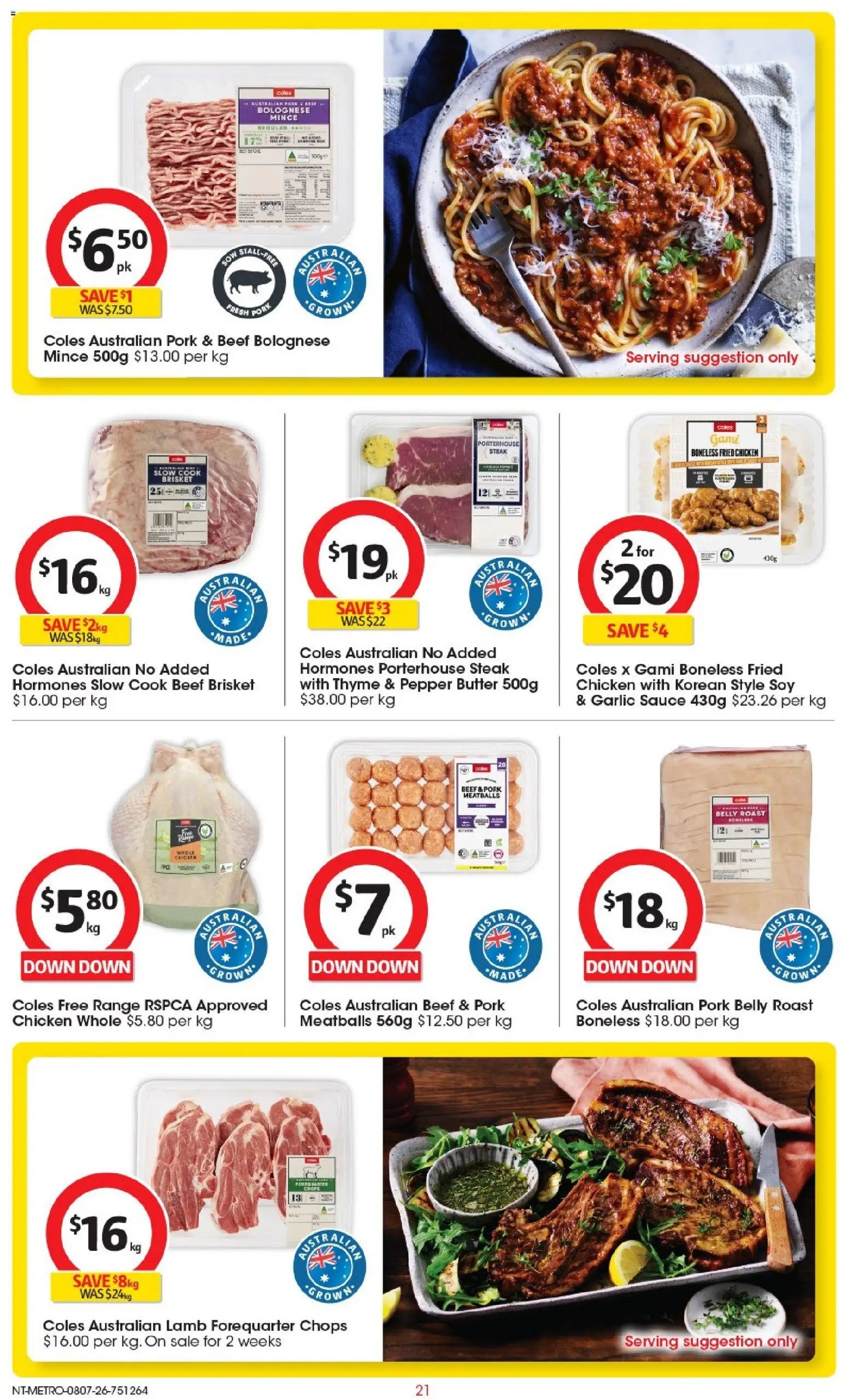 Coles catalogue from 08/07/2026 Coles catalogue NT