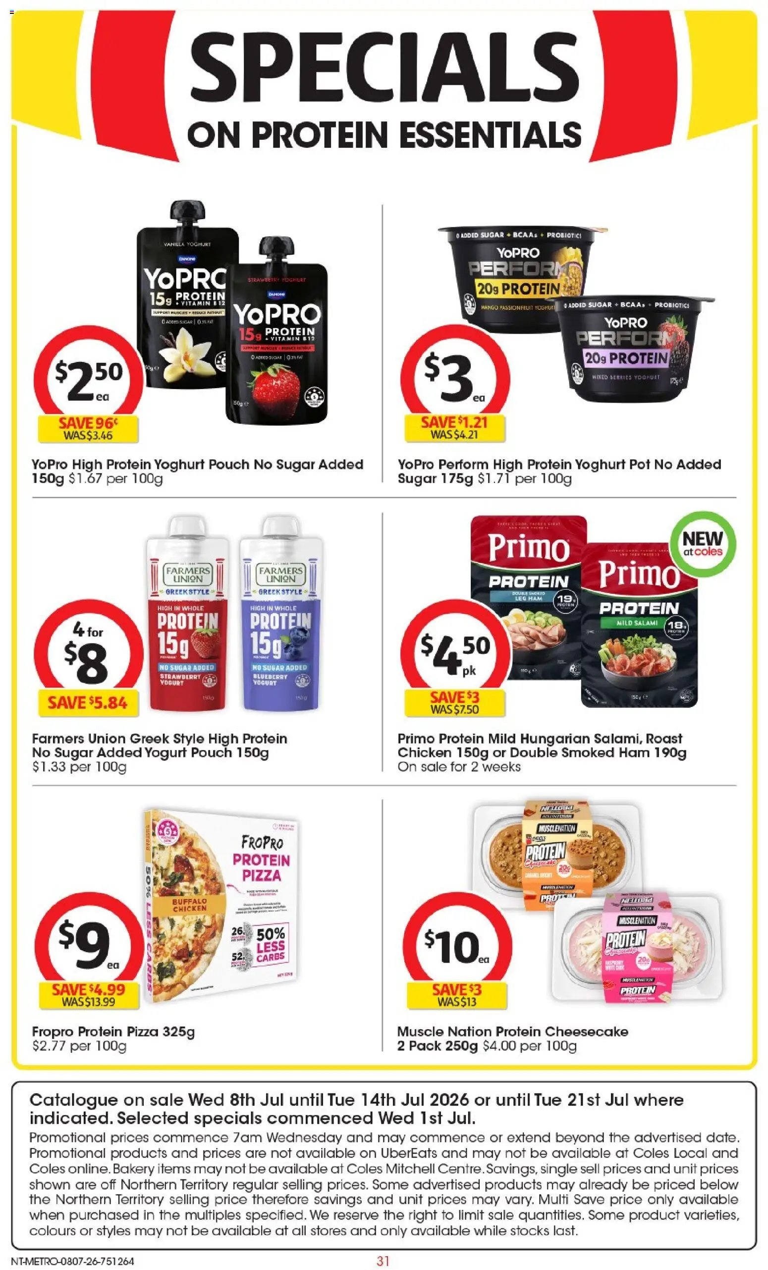 Coles catalogue from 08/07/2026 Coles catalogue NT