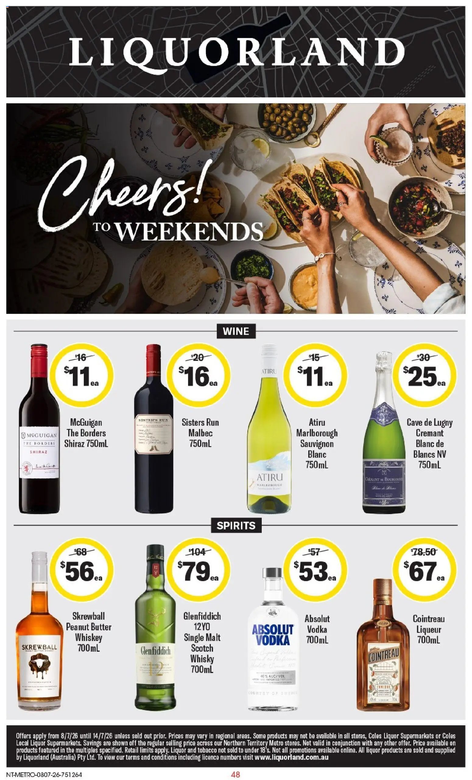 Coles catalogue from 08/07/2026 Coles catalogue NT