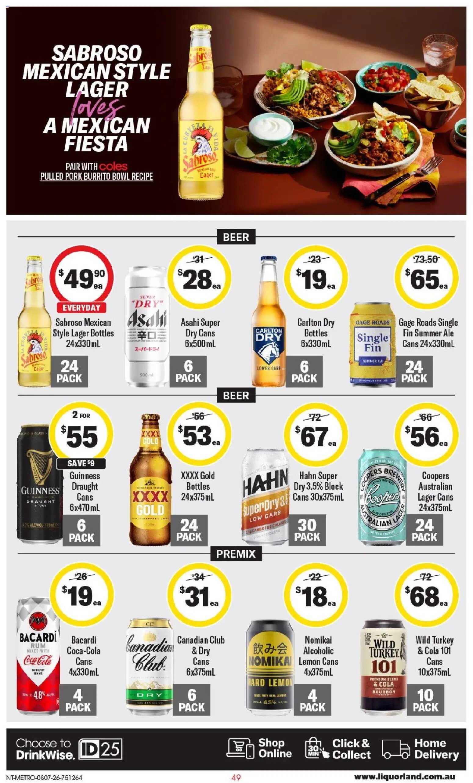Coles catalogue from 08/07/2026 Coles catalogue NT