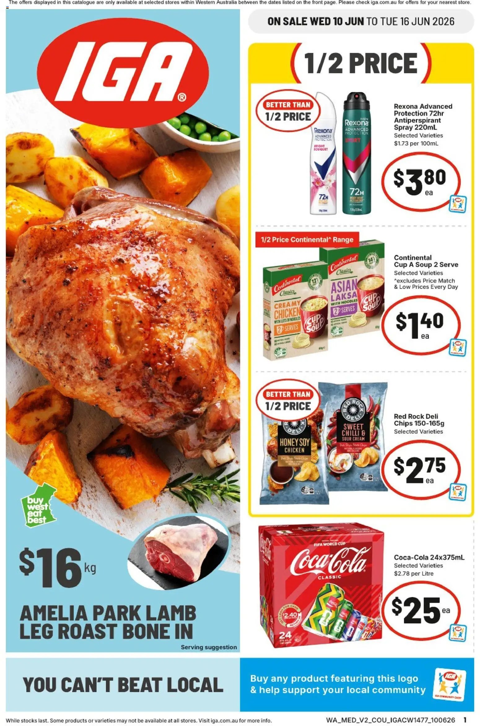 IGA catalogue from 10/06/2026 IGA catalogue NT/WA