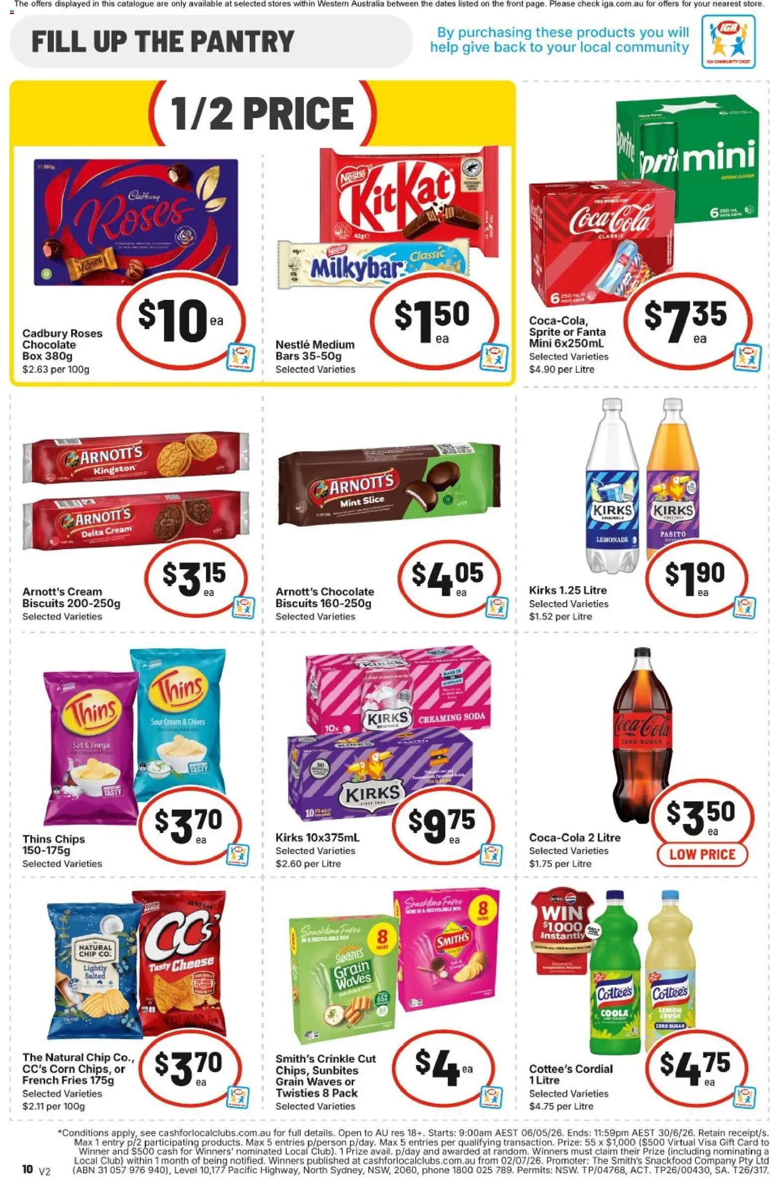 IGA catalogue from 10/06/2026 IGA catalogue NT/WA