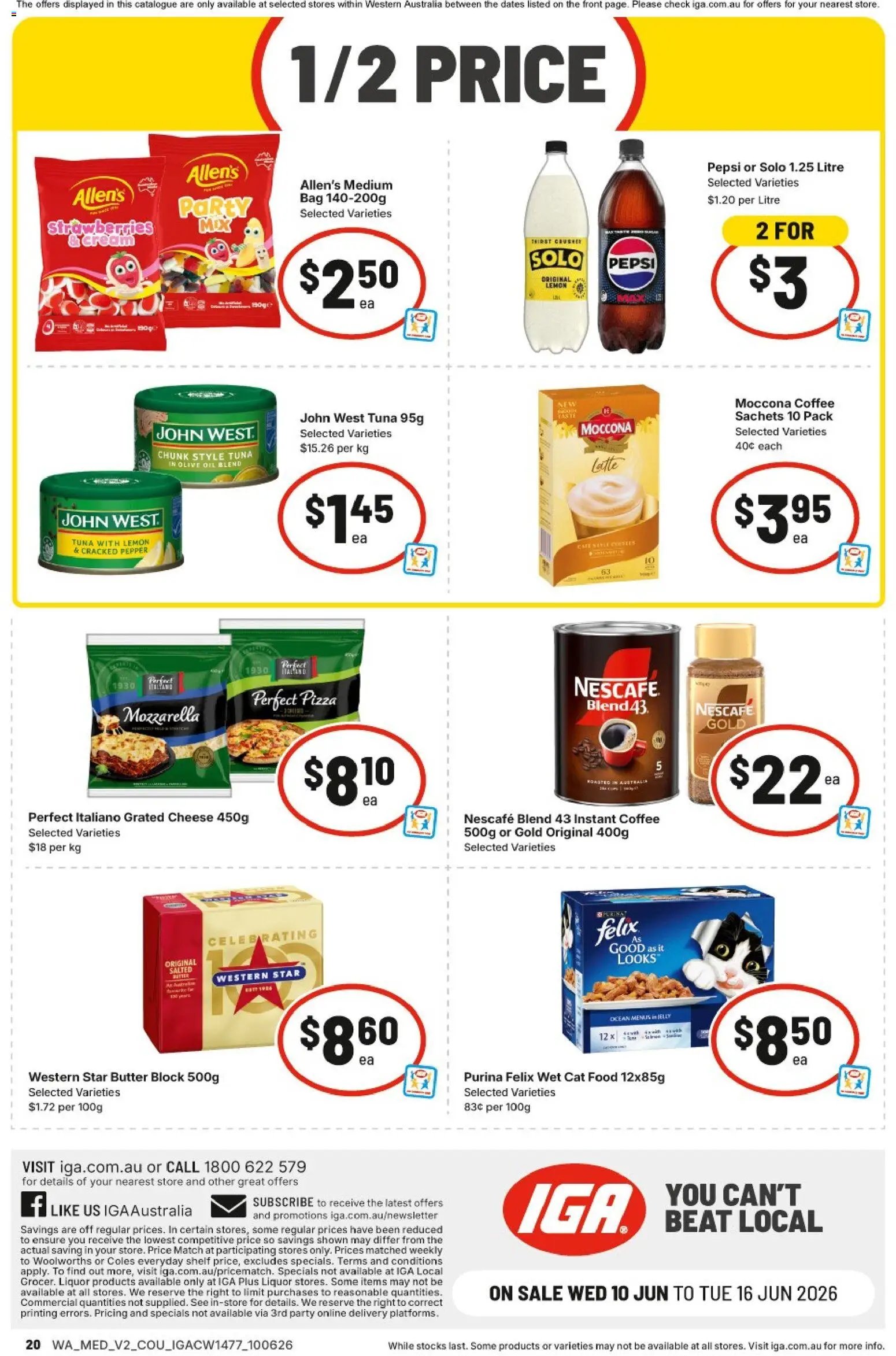 IGA catalogue from 10/06/2026 IGA catalogue NT/WA