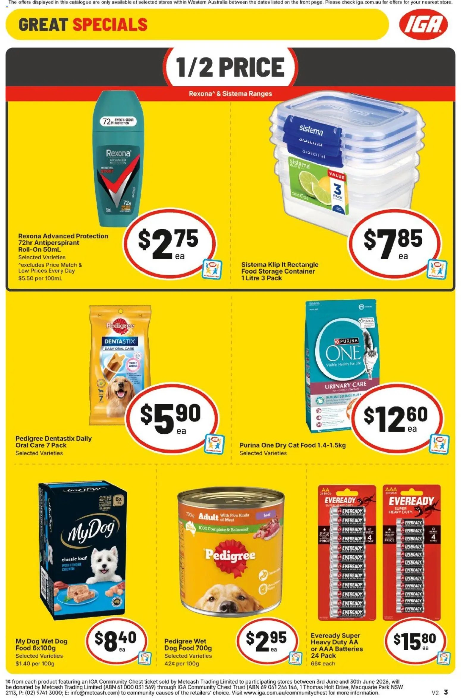 IGA catalogue from 10/06/2026 IGA catalogue NT/WA