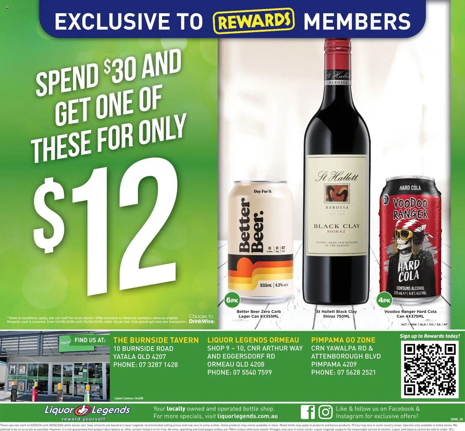 Liquor Legends catalogue from 03/06/2026 Liquor Legends catalogue Yatala