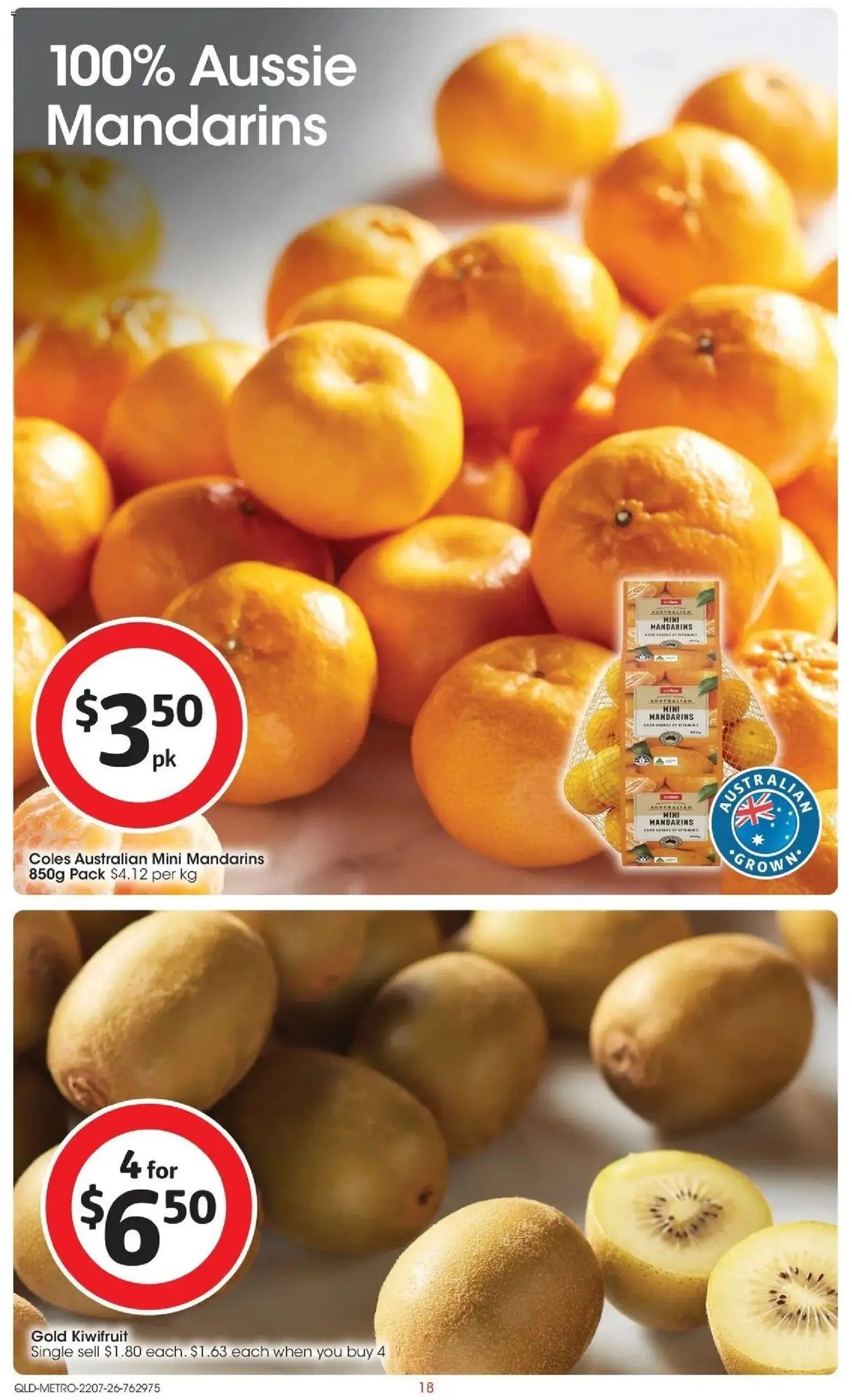 Coles catalogue from 22/07/2026 Coles catalogue QLD North