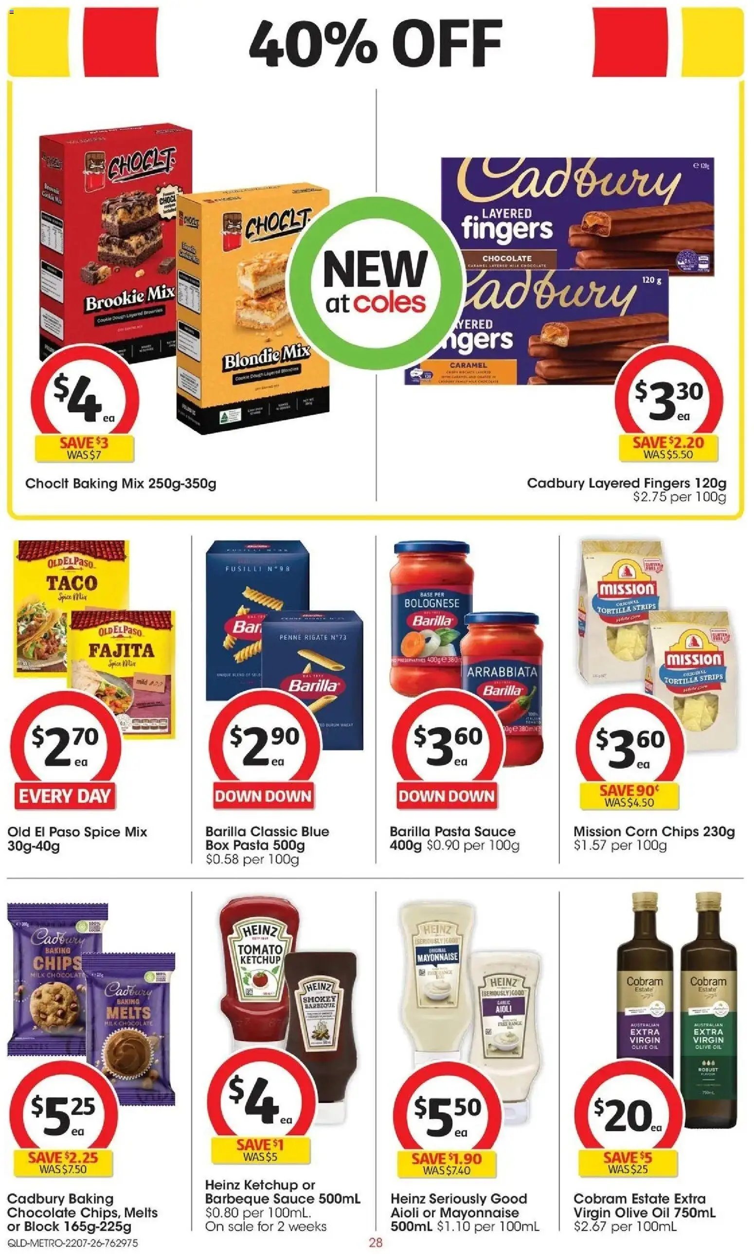Coles catalogue from 22/07/2026 Coles catalogue QLD North