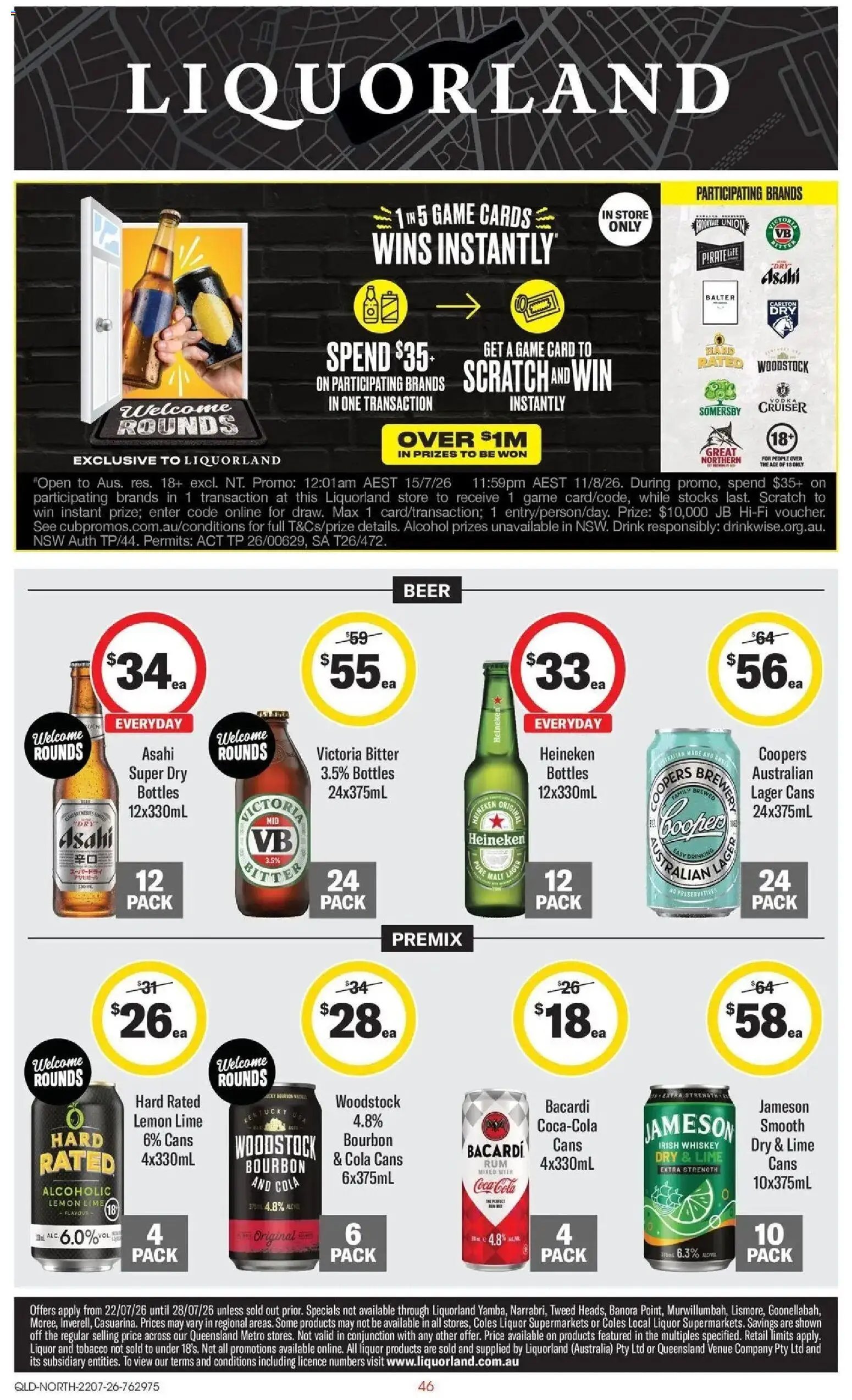 Coles catalogue from 22/07/2026 Coles catalogue QLD North