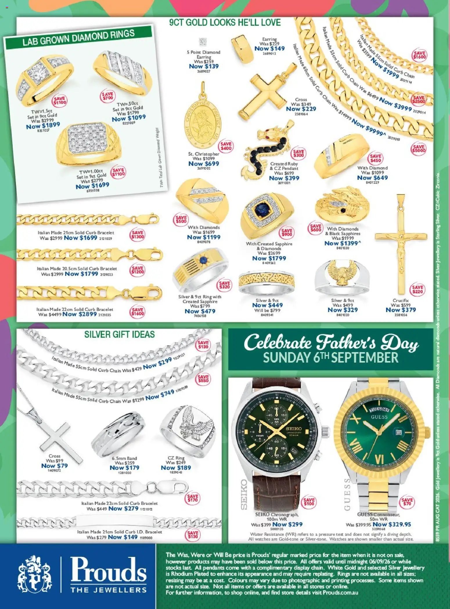Prouds The Jewellers catalogue from 03/08/2026 Prouds The Jewellers catalogue