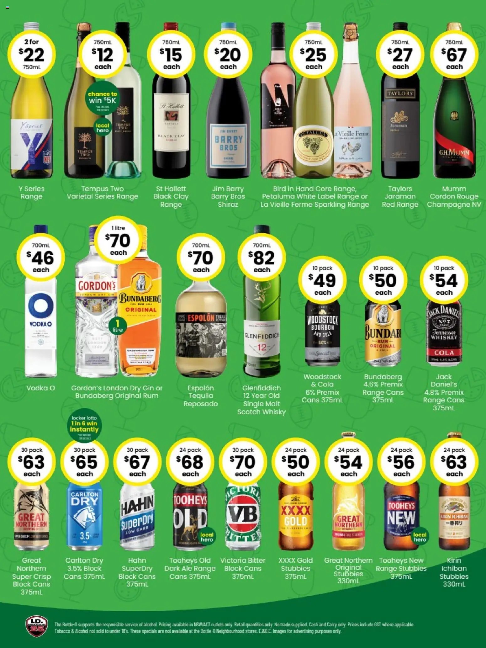 The Bottle-O catalogue from 28/09/2026 The Bottle-O catalogue Abbotsbury