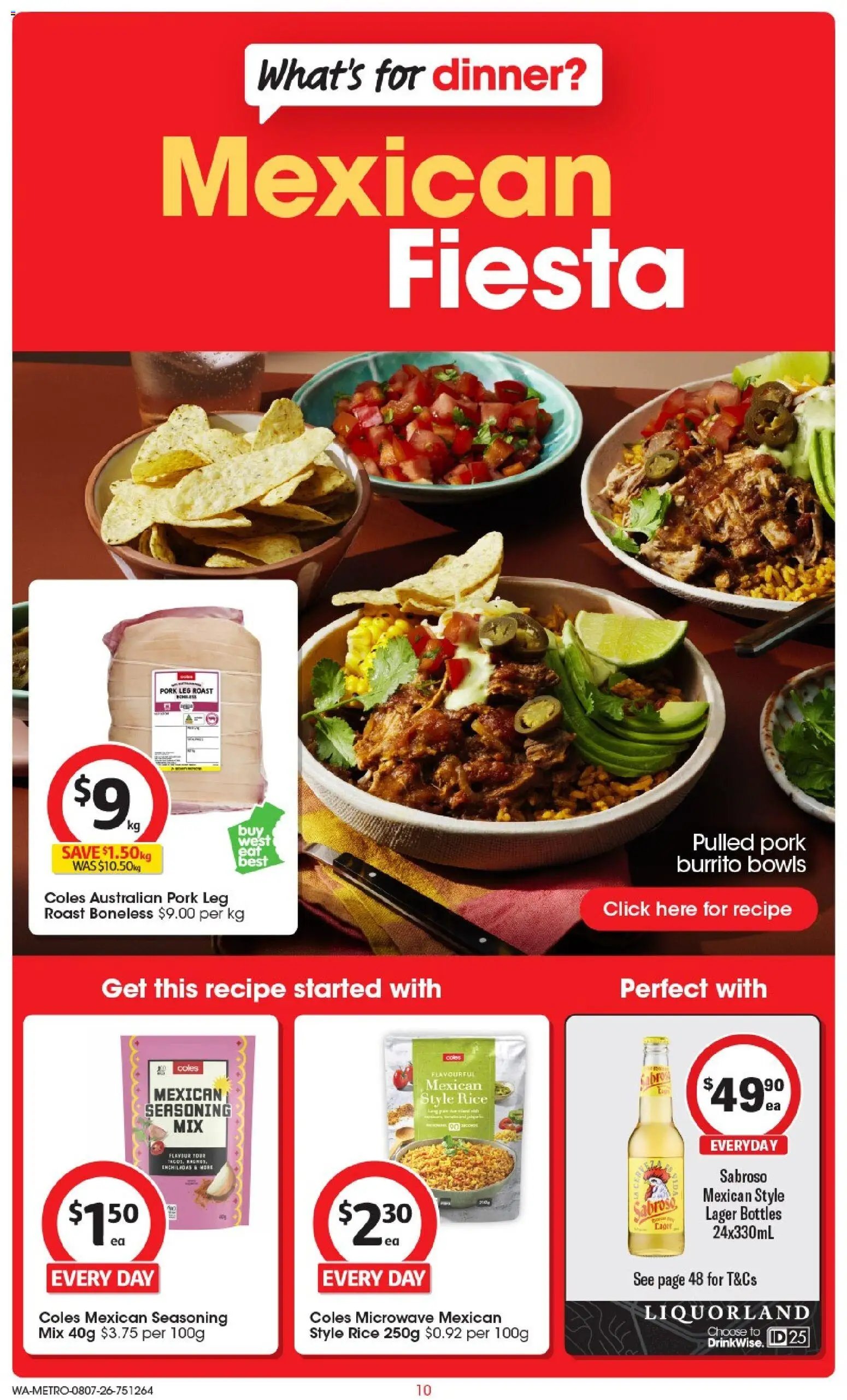 Coles catalogue from 08/07/2026 Coles catalogue WA