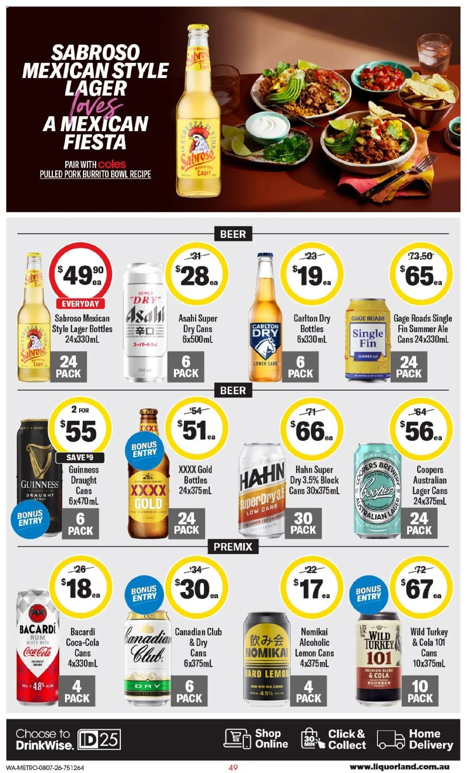 Coles catalogue from 08/07/2026 Coles catalogue WA
