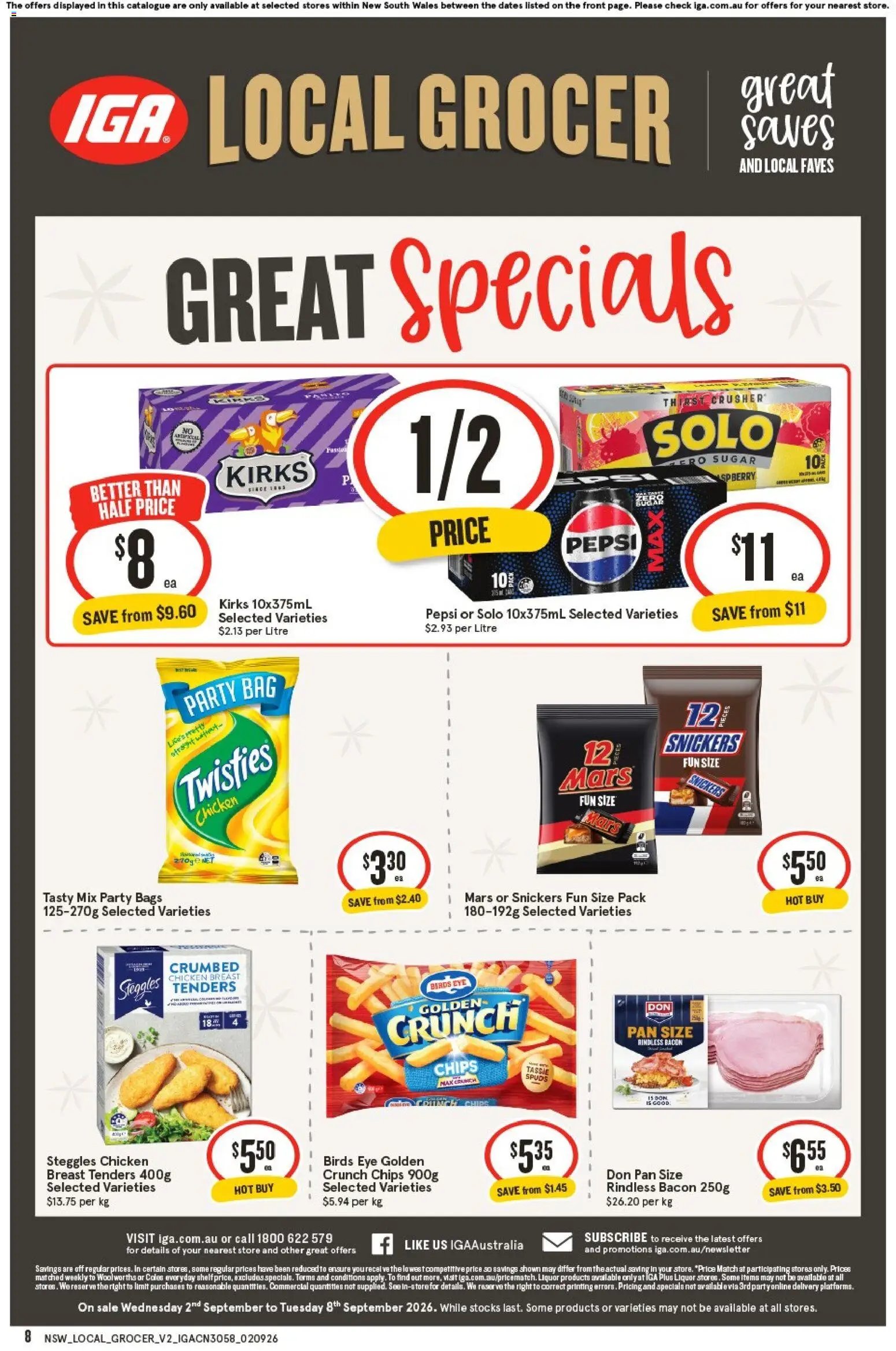 IGA catalogue from 02/09/2026 IGA catalogue Kambah