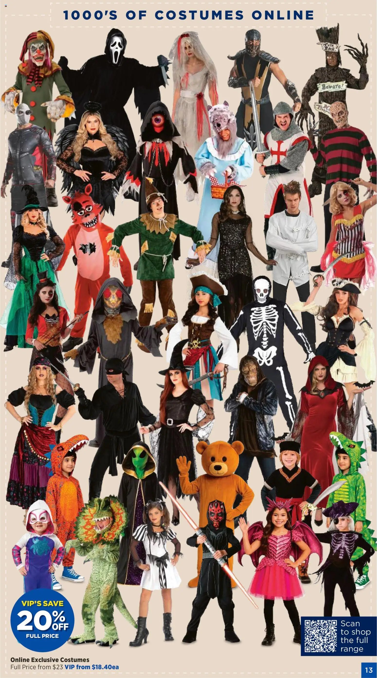 Spotlight catalogue from 23/09/2026 Spotlight catalogue The Home Of Halloween