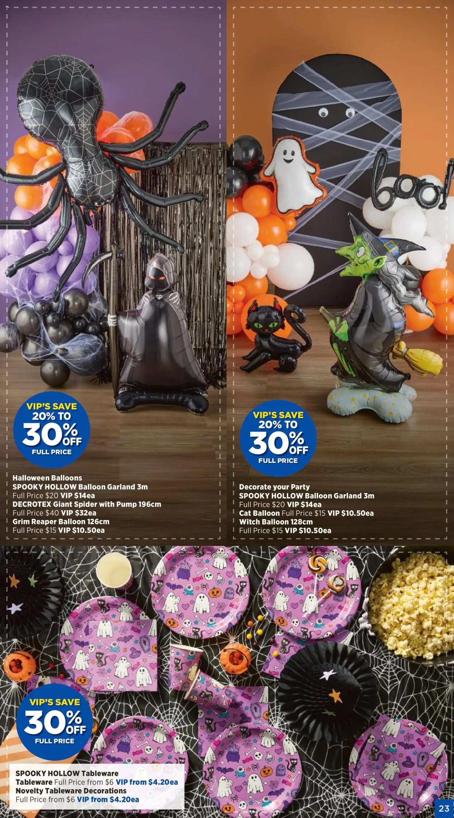 Spotlight catalogue from 23/09/2026 Spotlight catalogue The Home Of Halloween