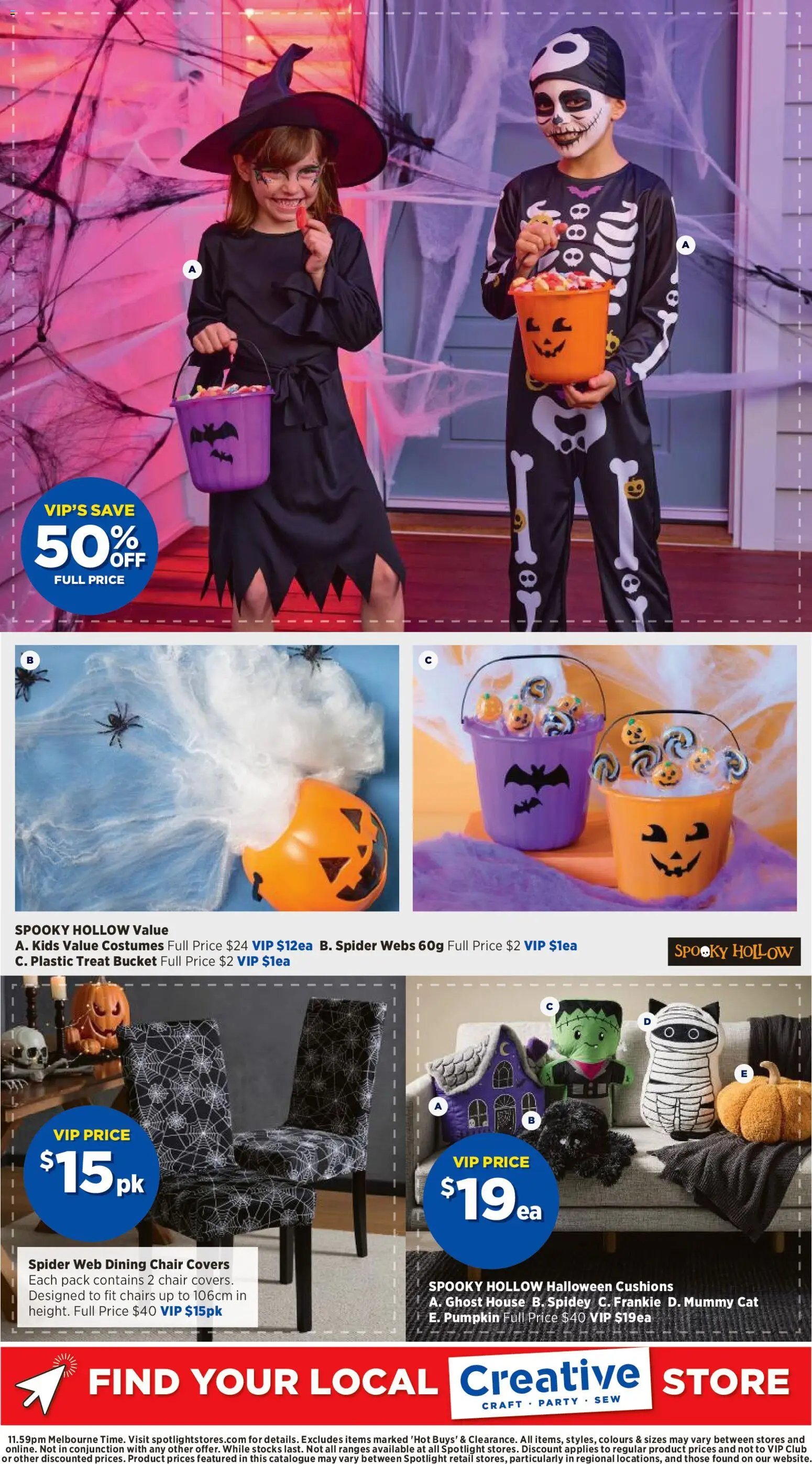 Spotlight catalogue from 23/09/2026 Spotlight catalogue The Home Of Halloween