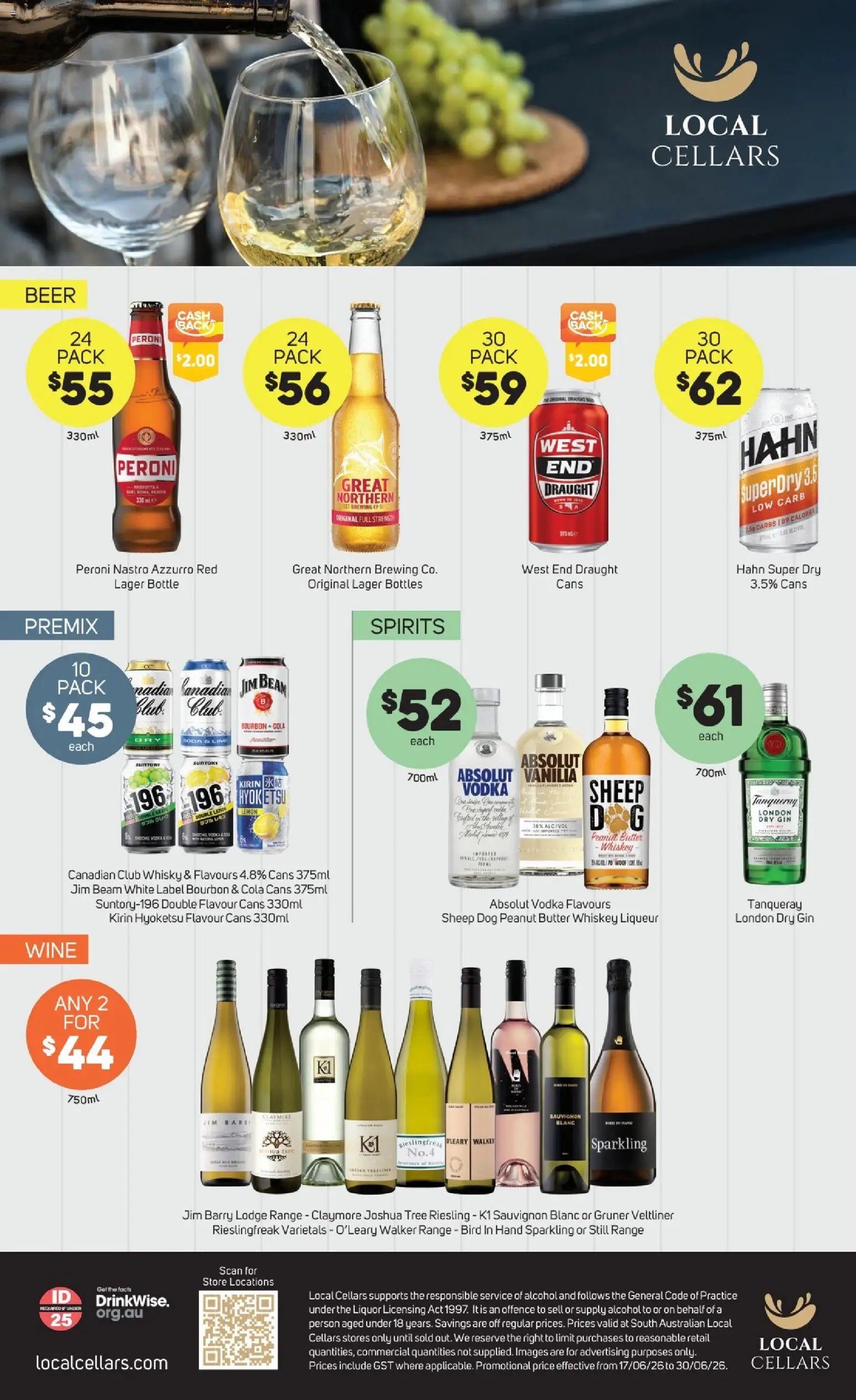 Foodland catalogue from 17/06/2026 Foodland Local Cellars