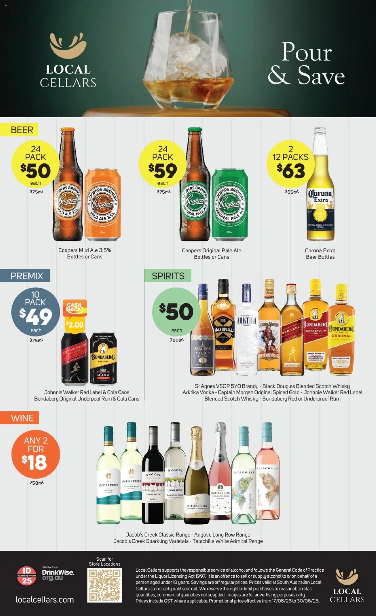 Foodland catalogue from 17/06/2026 Foodland Local Cellars